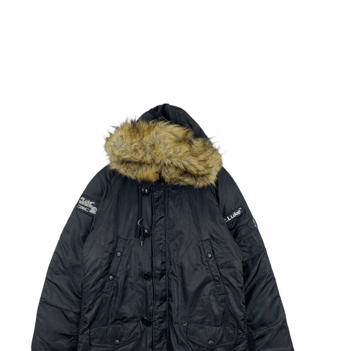 Other SAINT LUKE Faux Fur Headquarter Design Puffer Jacket Parka Size US L / EU 52-54 / 3 - 2 Thumbnail