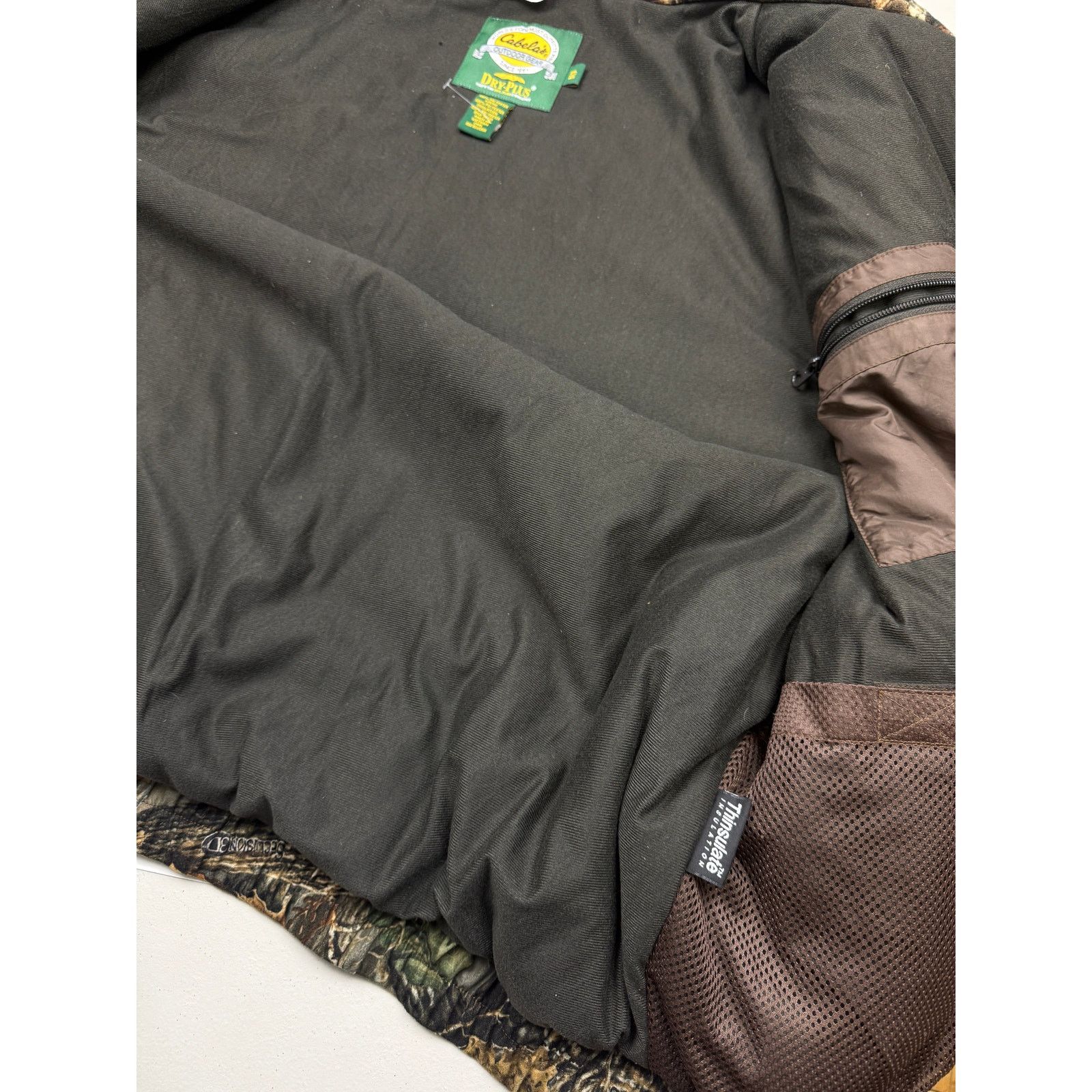 Vintage Vintage Cabelas Seclusion 3D Tree Camo Insulated XXL Size US XXL / EU 58 / 5 - 4 Thumbnail