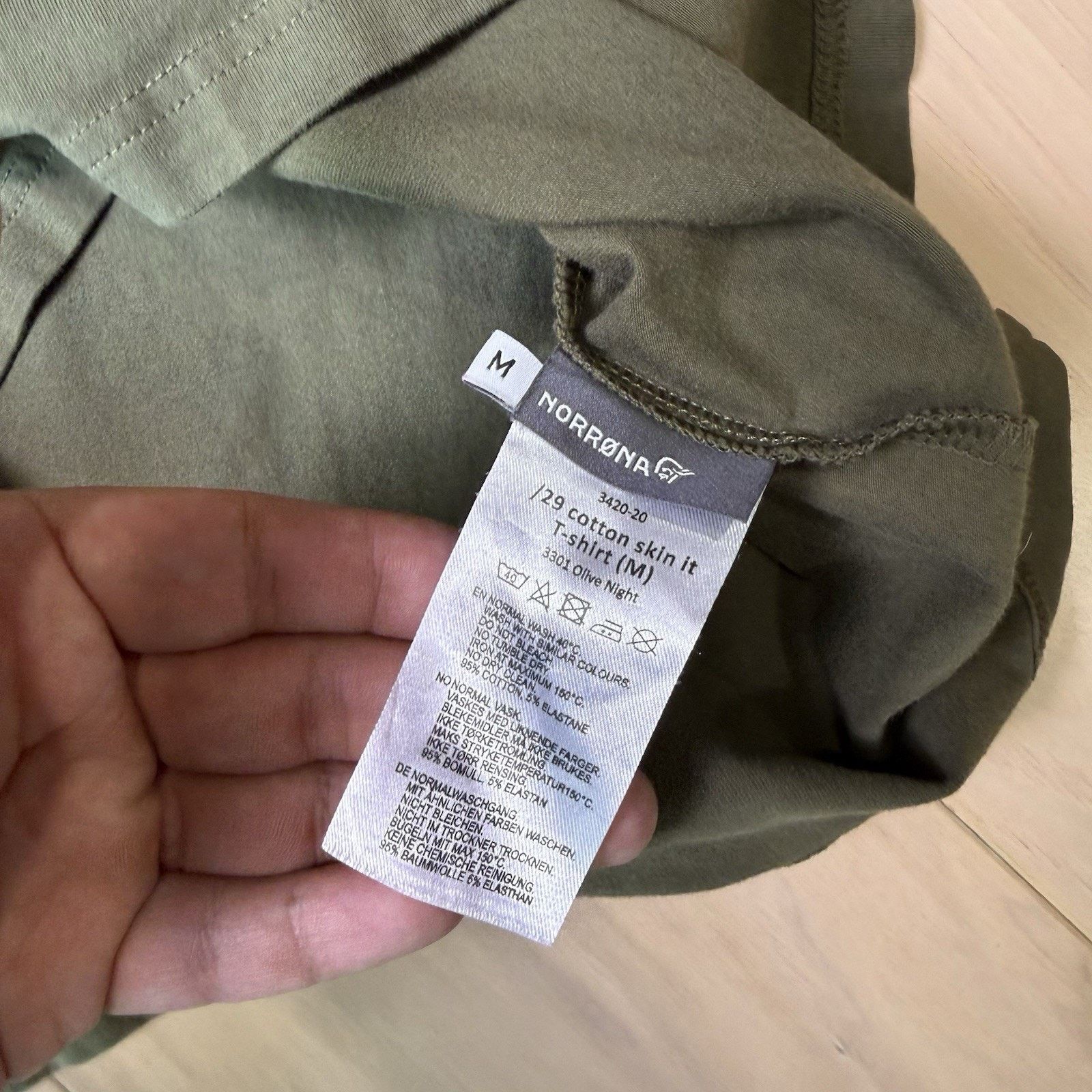 Norrona Norrona Shirt Medium Green Short Sleeve Minimalist Size US M / EU 48-50 / 2 - 6 Thumbnail
