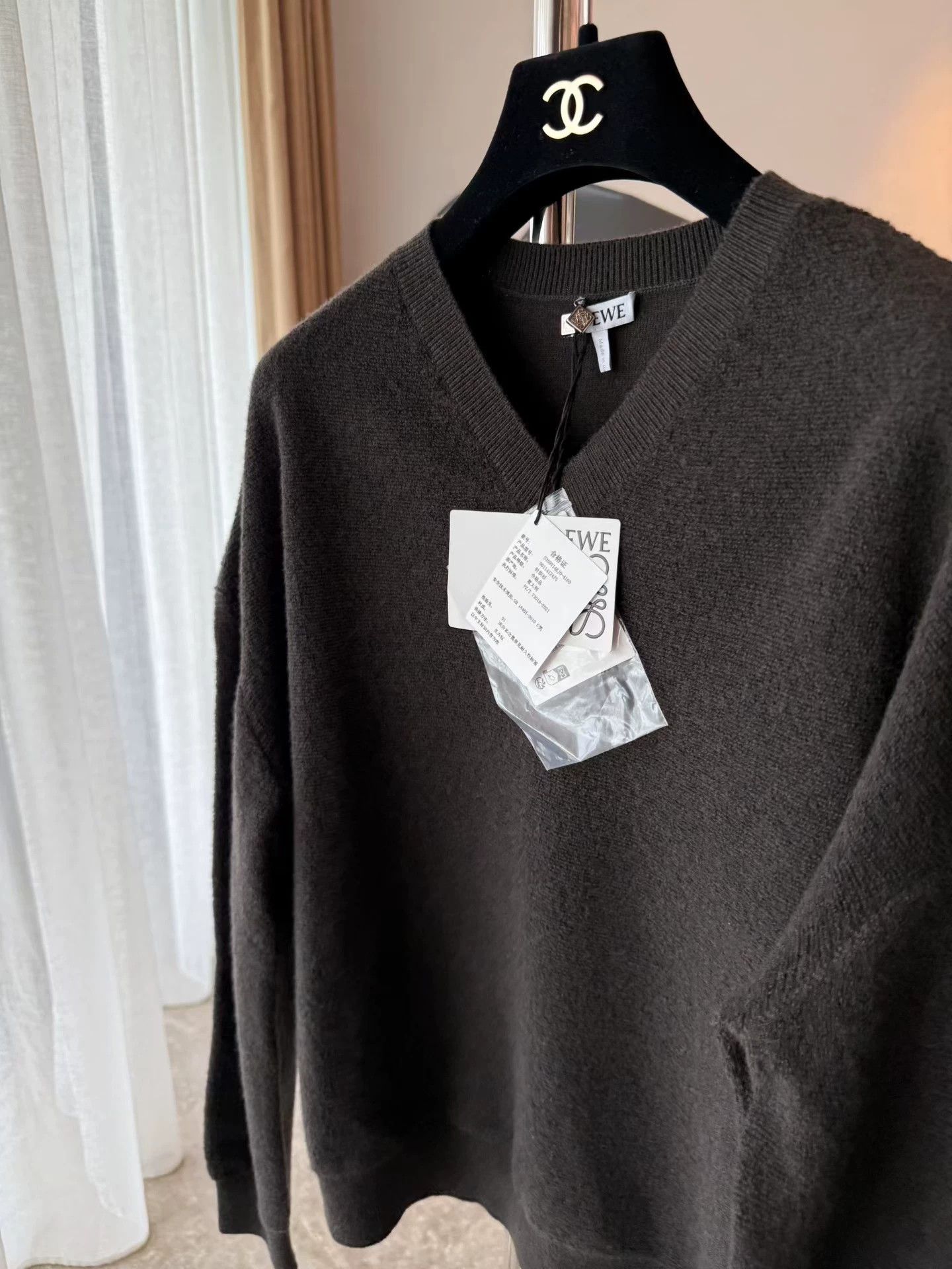 Loewe Loewe 26 Red Letter Embroidered Terry Knit Sweater S Size S / US 4 / IT 40 - 6 Thumbnail