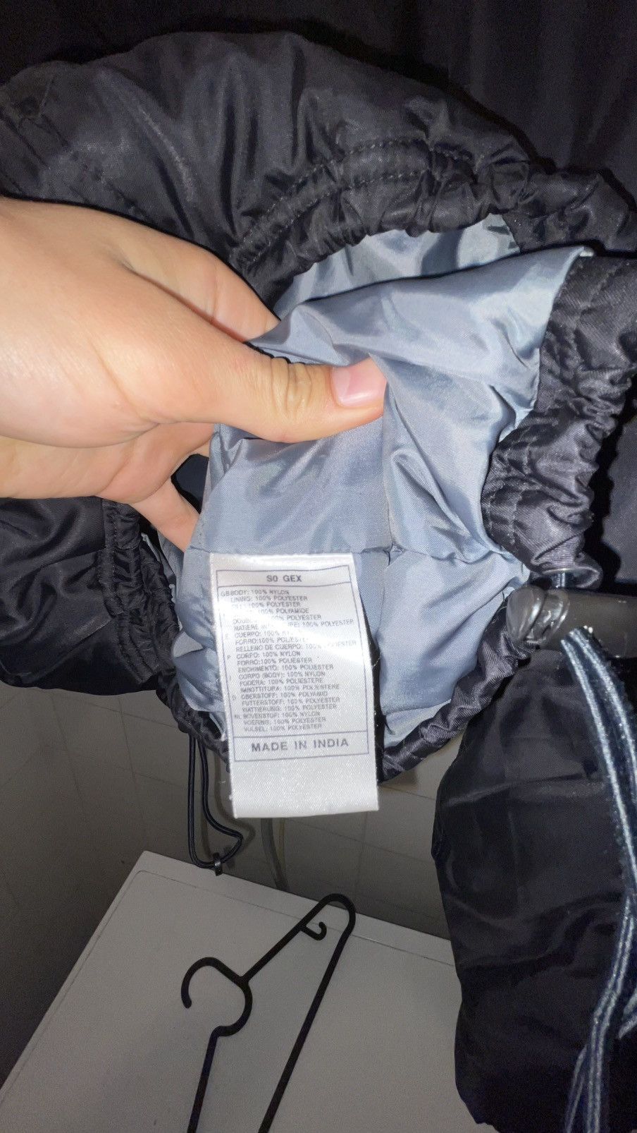 Nike Nike Vintage Black Jacket XL – Retro Windbreaker Puffer Size US XL / EU 56 / 4 - 3 Thumbnail