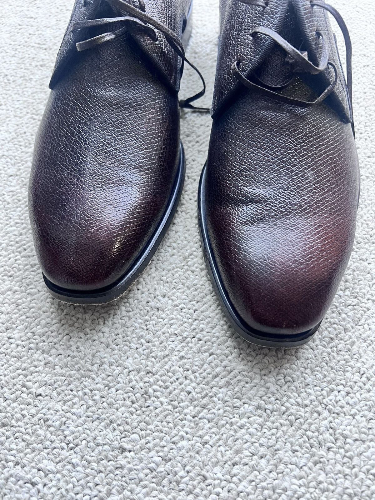 Salvatore Ferragamo Salvatore Ferragamo Boston Men's Oxford Dress Shoe Size US 8 / EU 41 - 6 Thumbnail