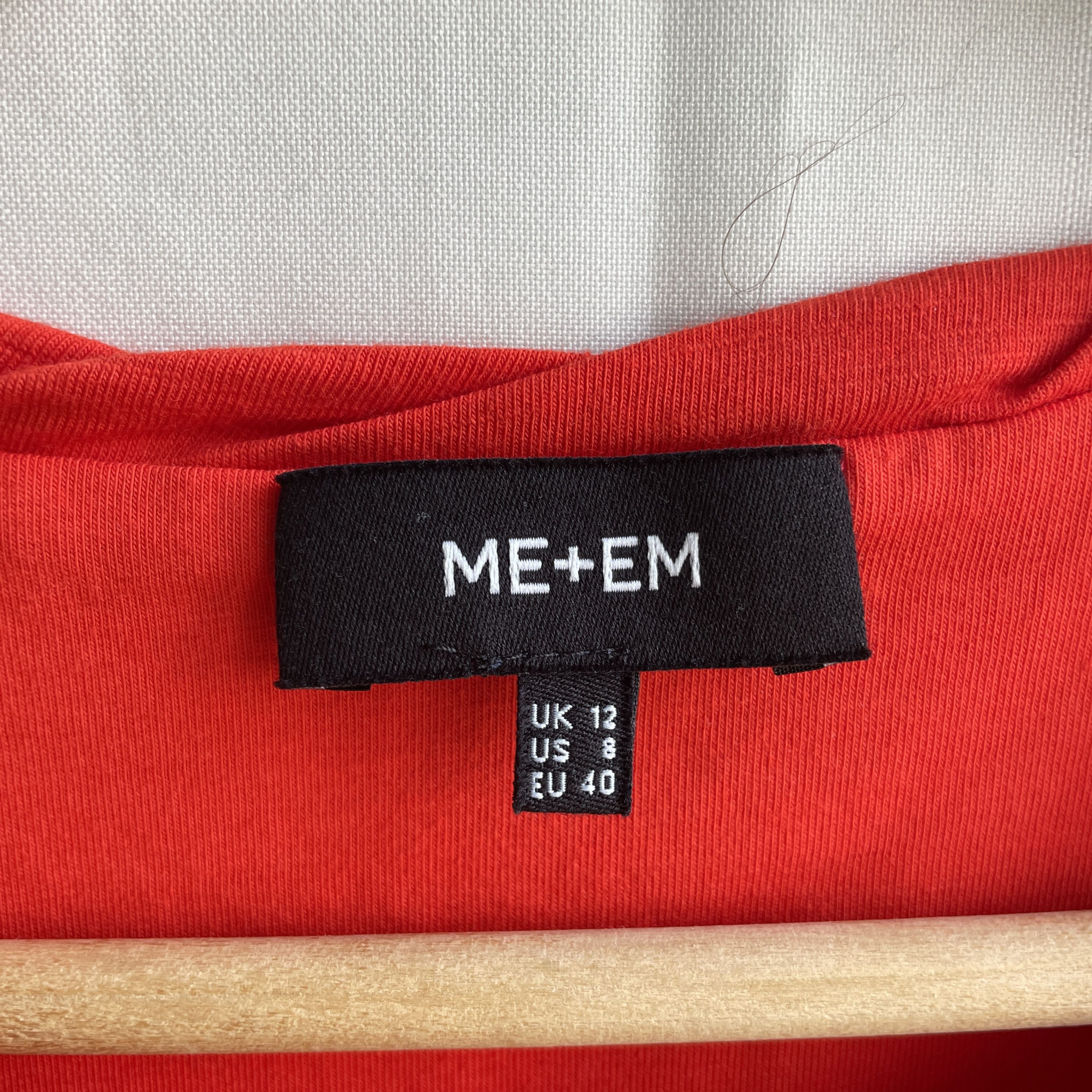 ME+EM Me+Em Cotton Tank Top Size UK 12/ US 8/ EUR 40 Size M / US 6-8 / IT 42-44 - 6 Thumbnail