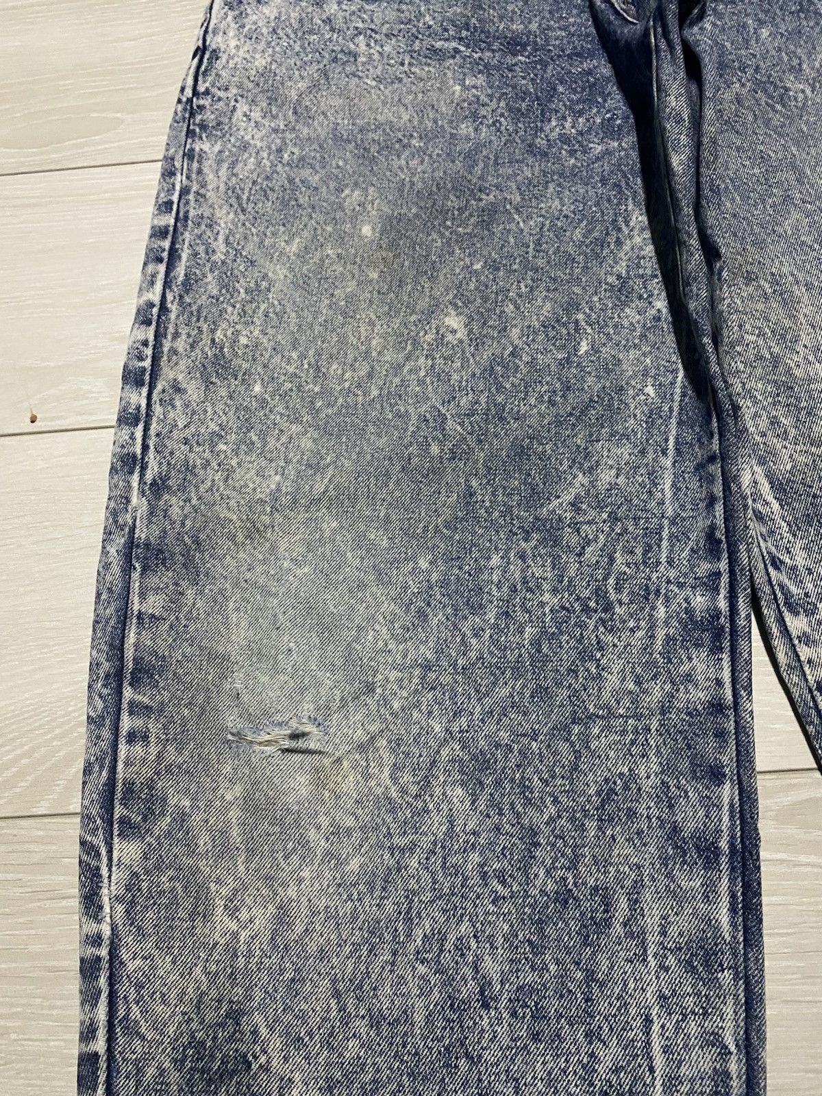 Japanese Brand Vintage Japanese Brand Wendy Acid Wash Tappered Leg Jeans Size US 32 / EU 48 - 7 Thumbnail