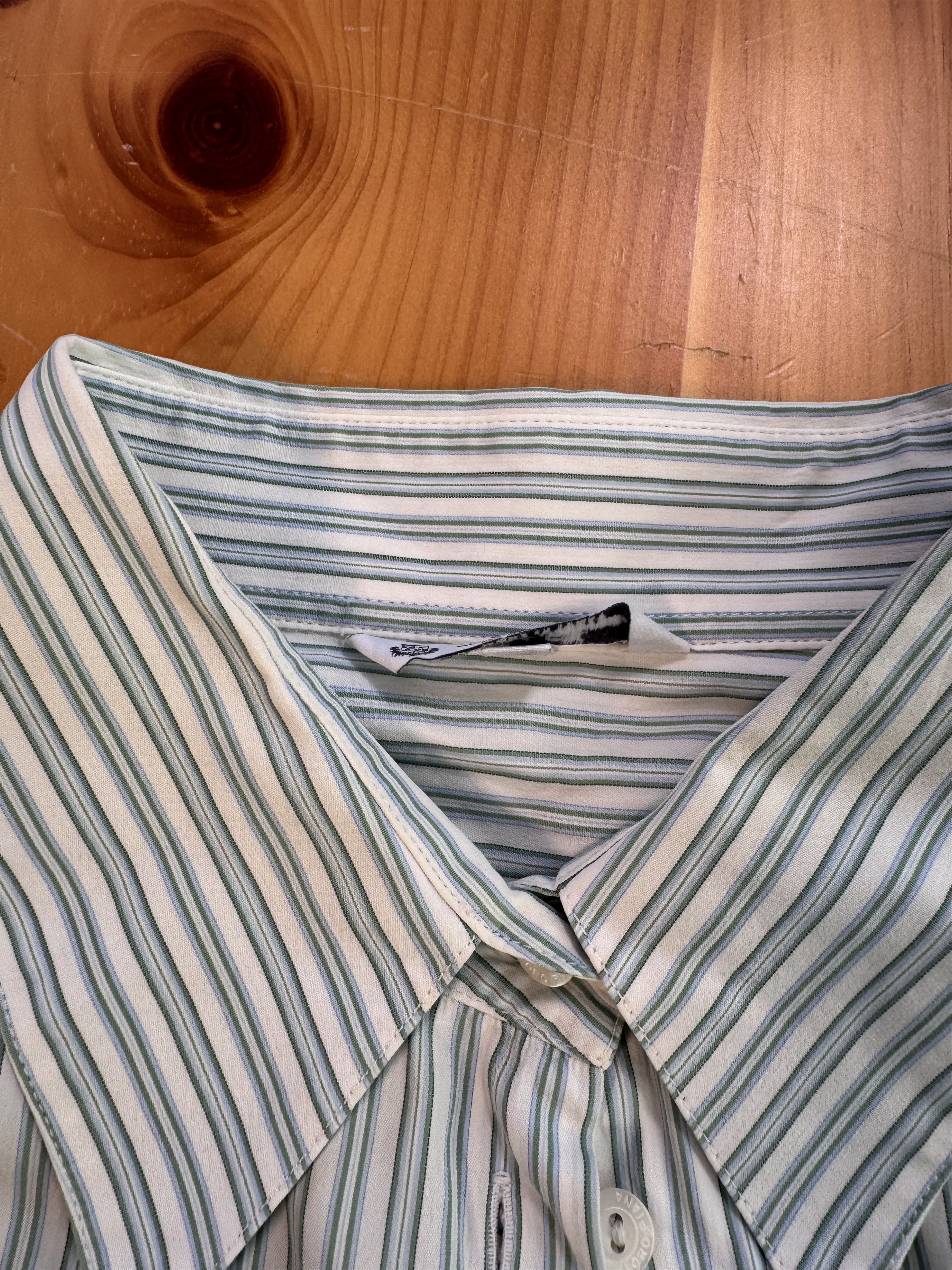 Loro Piana Lora Piana Stripe Dress Shirt Size US M / EU 48-50 / 2 - 6 Thumbnail