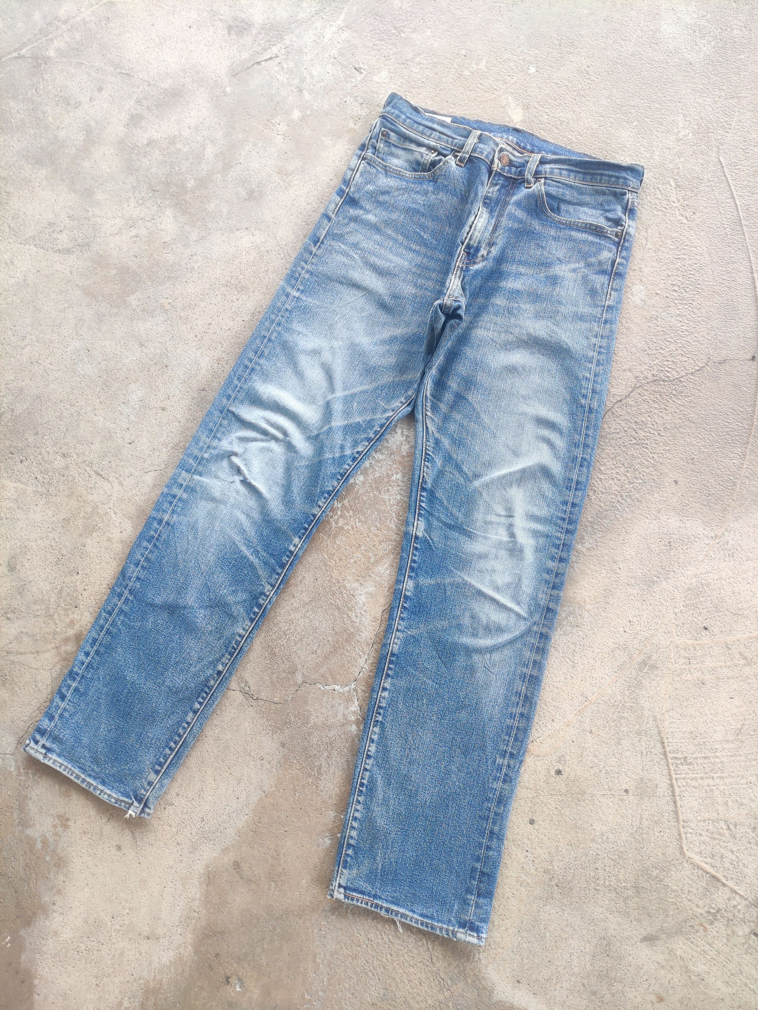 Levi's Vintage Levi's 505 Big E Japan Faded Denim Size US 32 / EU 48 - 2 Thumbnail