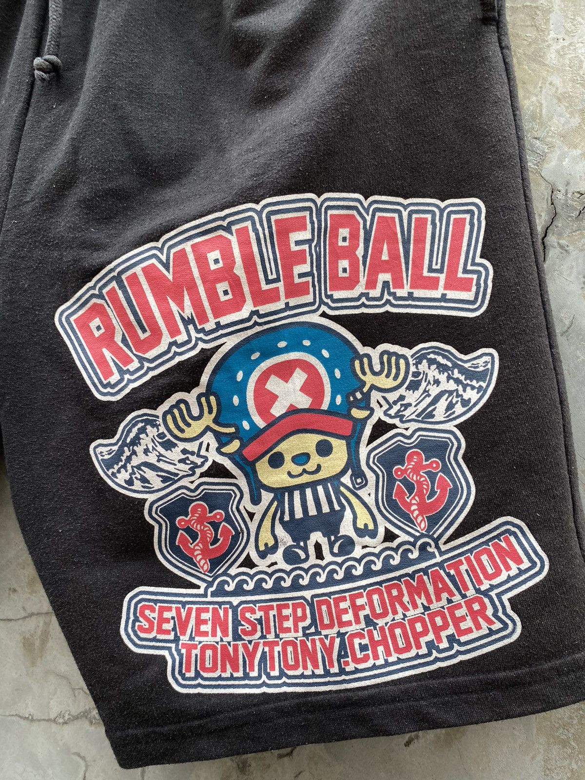 Anime Vintage One Piece Rumbleball Short Size US 32 / EU 48 - 3 Thumbnail