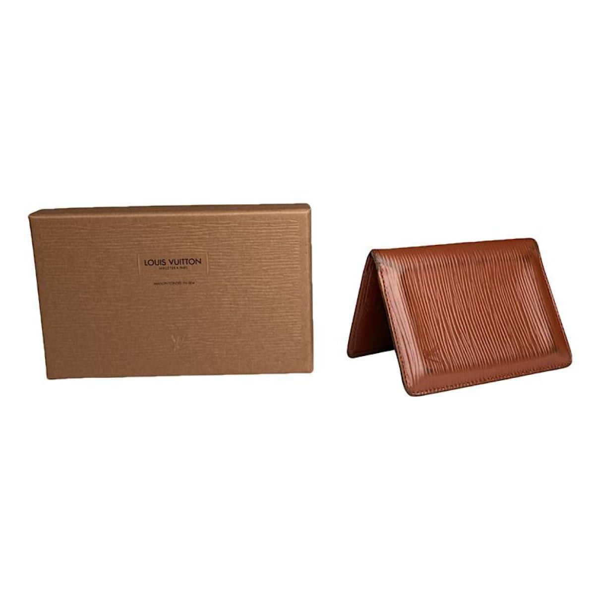 Louis Vuitton Brown Leather Purse Size ONE SIZE - 1 Thumbnail