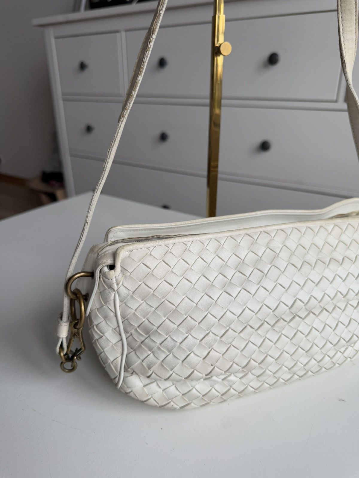 Bottega Veneta × Designer × Vintage Bottega Veneta leather crossbody shoulder bag designer luxury Size ONE SIZE - 11 Thumbnail