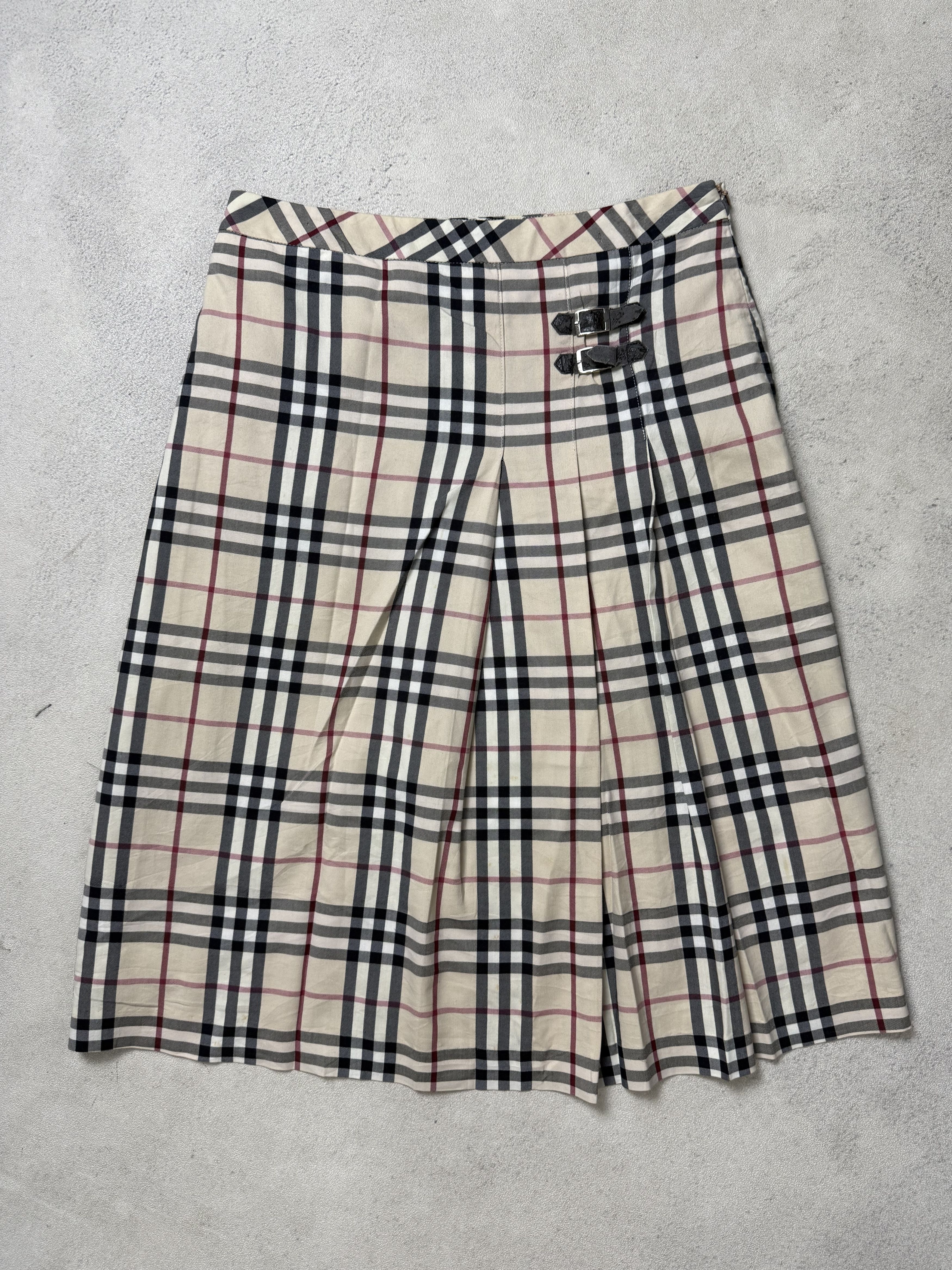 Burberry Vintage Burberry Nova Check Skirts Size 29" - 2 Thumbnail