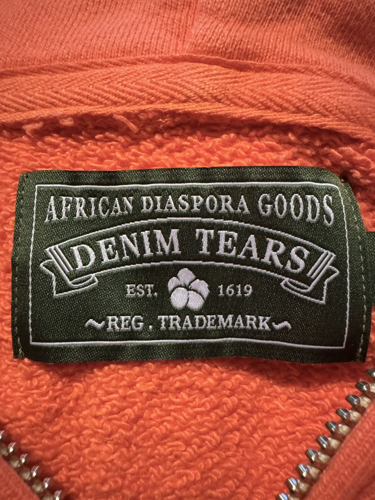 DENIM TEARS Denim Tears America Sportswear Zip Hoodie Size US XL / EU 56 / 4 - 9 Thumbnail