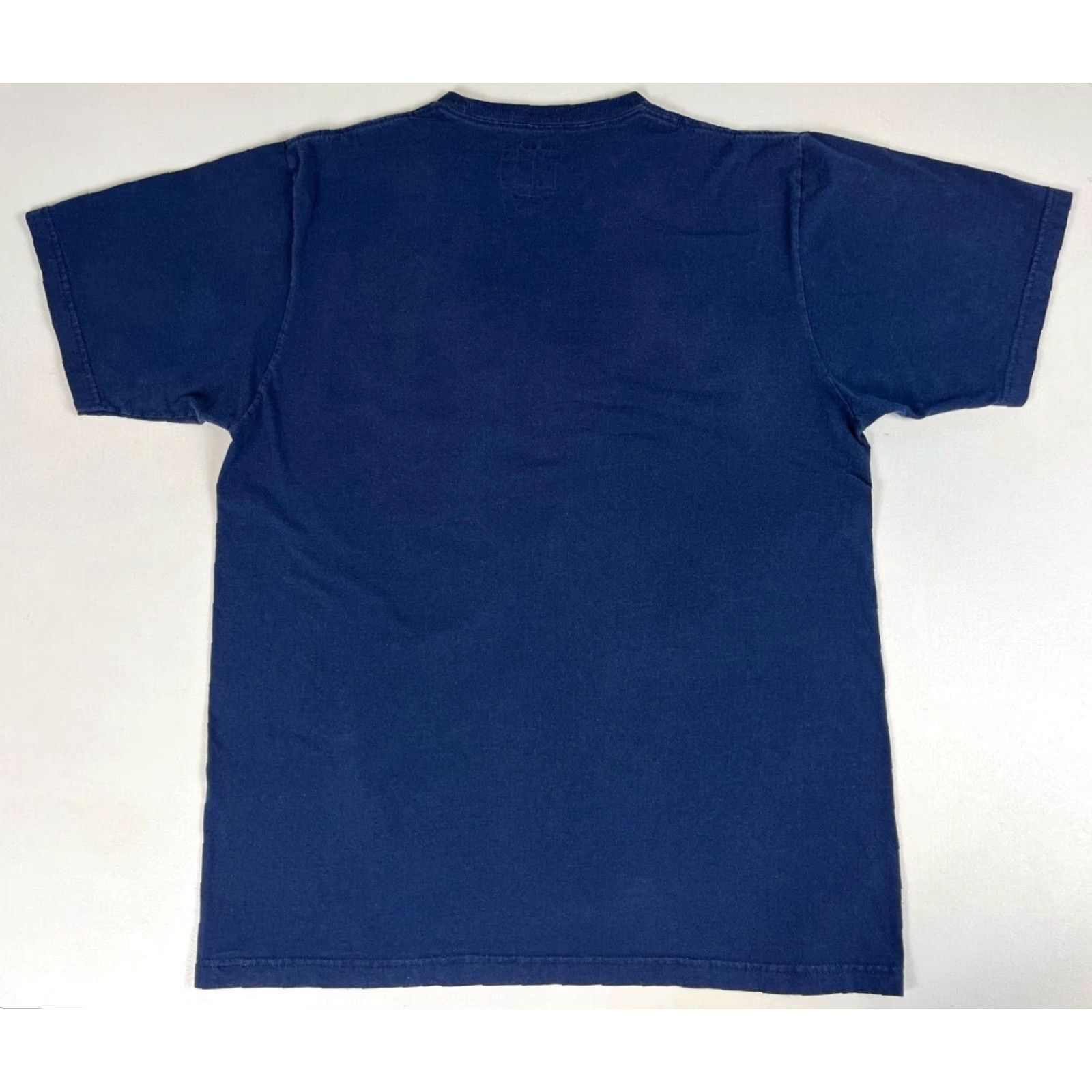 Adidas Adidas Notre Dame Fighting Irish T-Shirt Navy Blue L Logo Men Vintage Short Sleeve Crew Neck 2000s Size US L / EU 52-54 / 3 - 2 Thumbnail