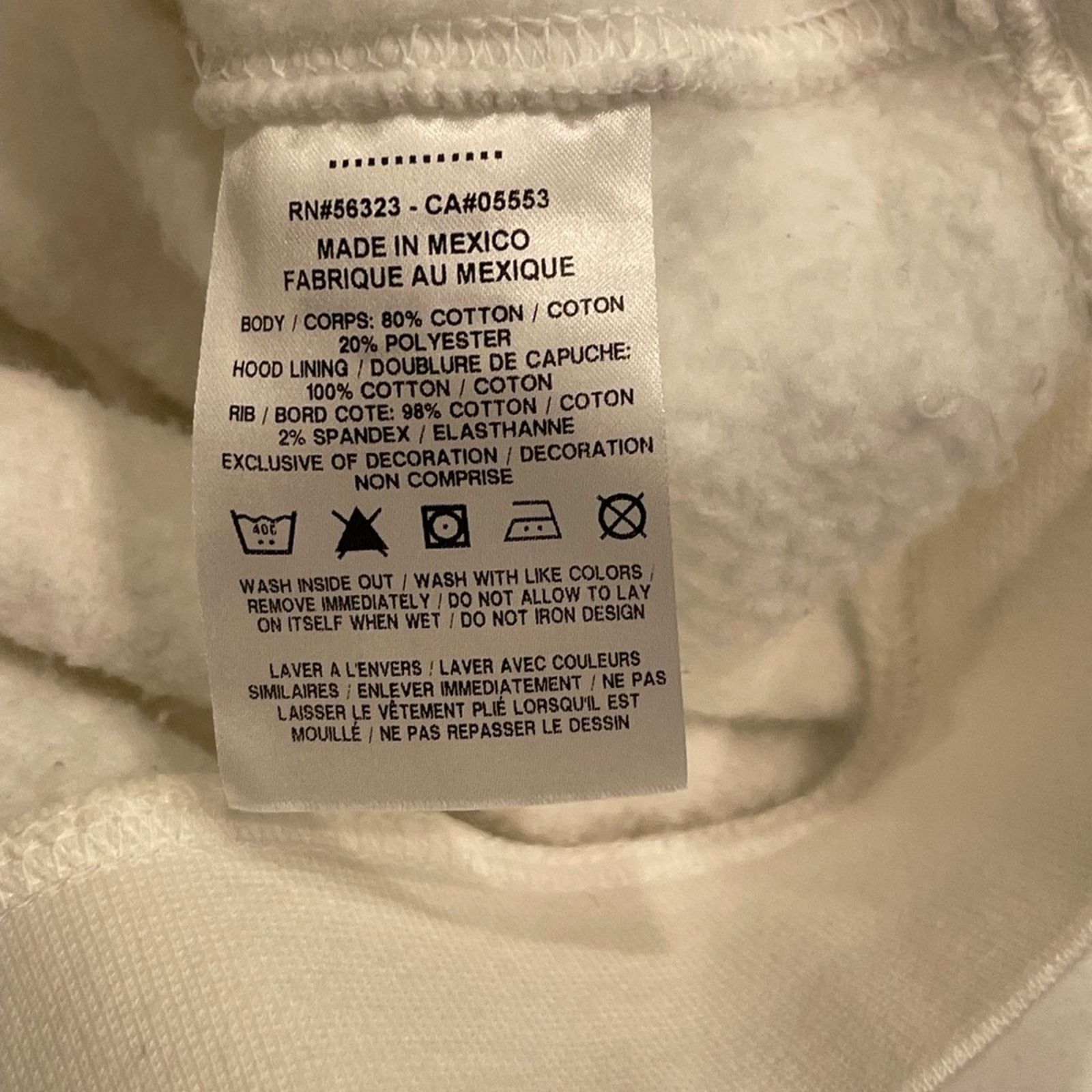 Drake Drake Nike Certified Lover Boy Hoodie - Size M - White Size US M / EU 48-50 / 2 - 10 Thumbnail