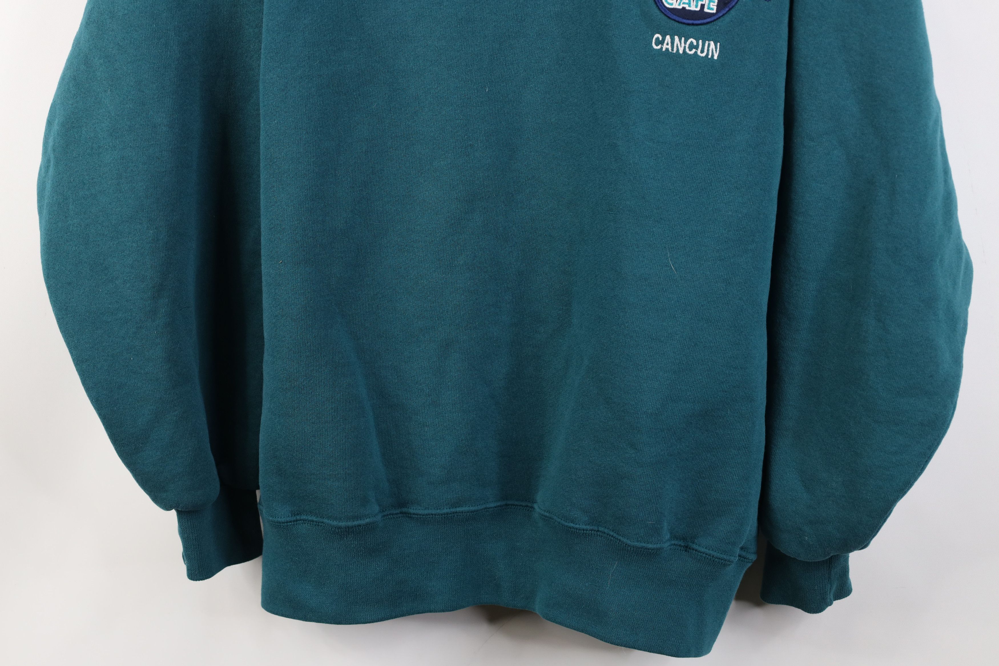Hard Rock Cafe Vintage 90s Hard Rock Cafe Spell Cancun Crewneck Sweatshirt Size US L / EU 52-54 / 3 - 3 Thumbnail