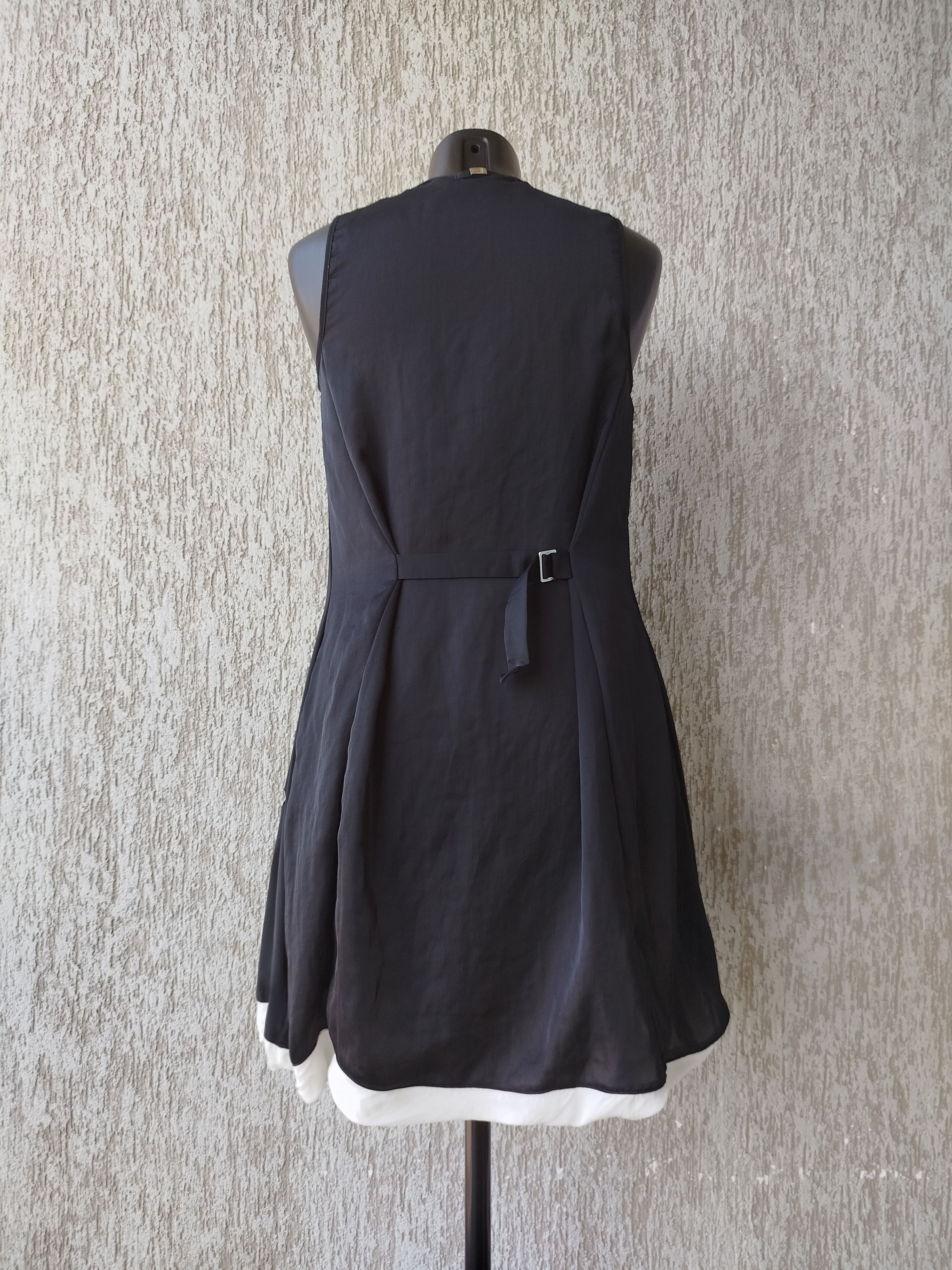 Marithe + Francois Girbaud High Use by Claire Campbell Dress Tunic Lase Cut Out Lined Size S / US 4 / IT 40 - 6 Thumbnail