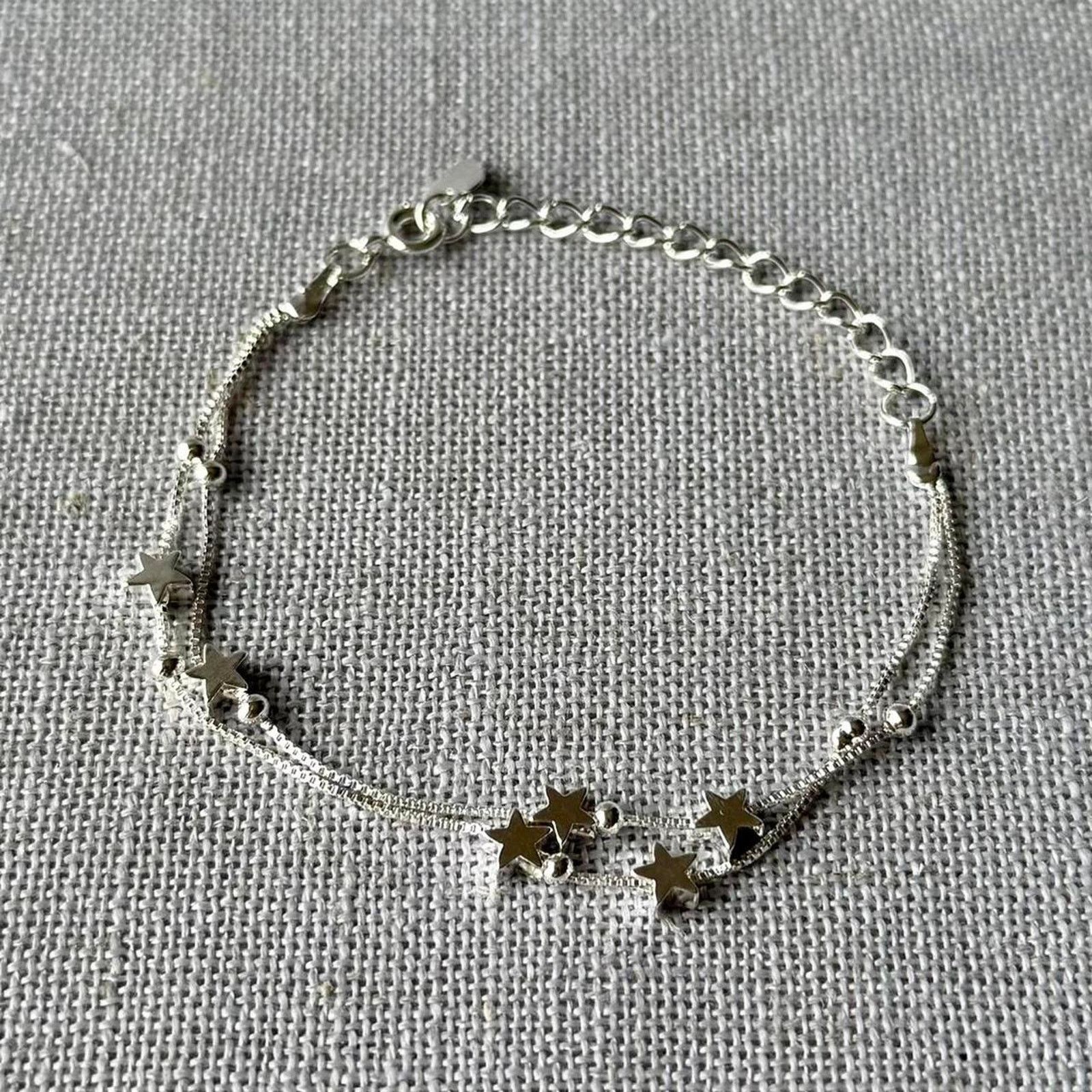 Other Cute silver y2k charm bracelet WMNS Size ONE SIZE - 1 Thumbnail