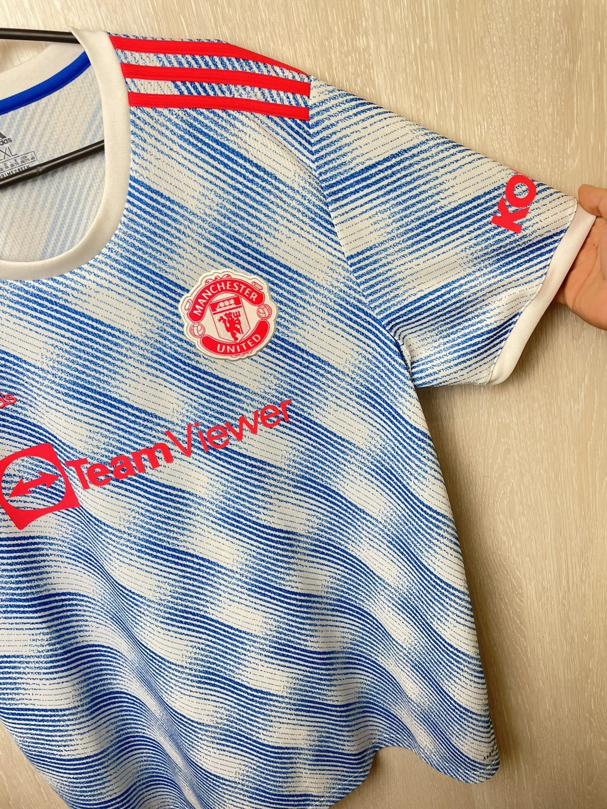 Adidas Adidas Manchester United Soccer Jersey Streetwear Style Size US XXL / EU 58 / 5 - 5 Thumbnail