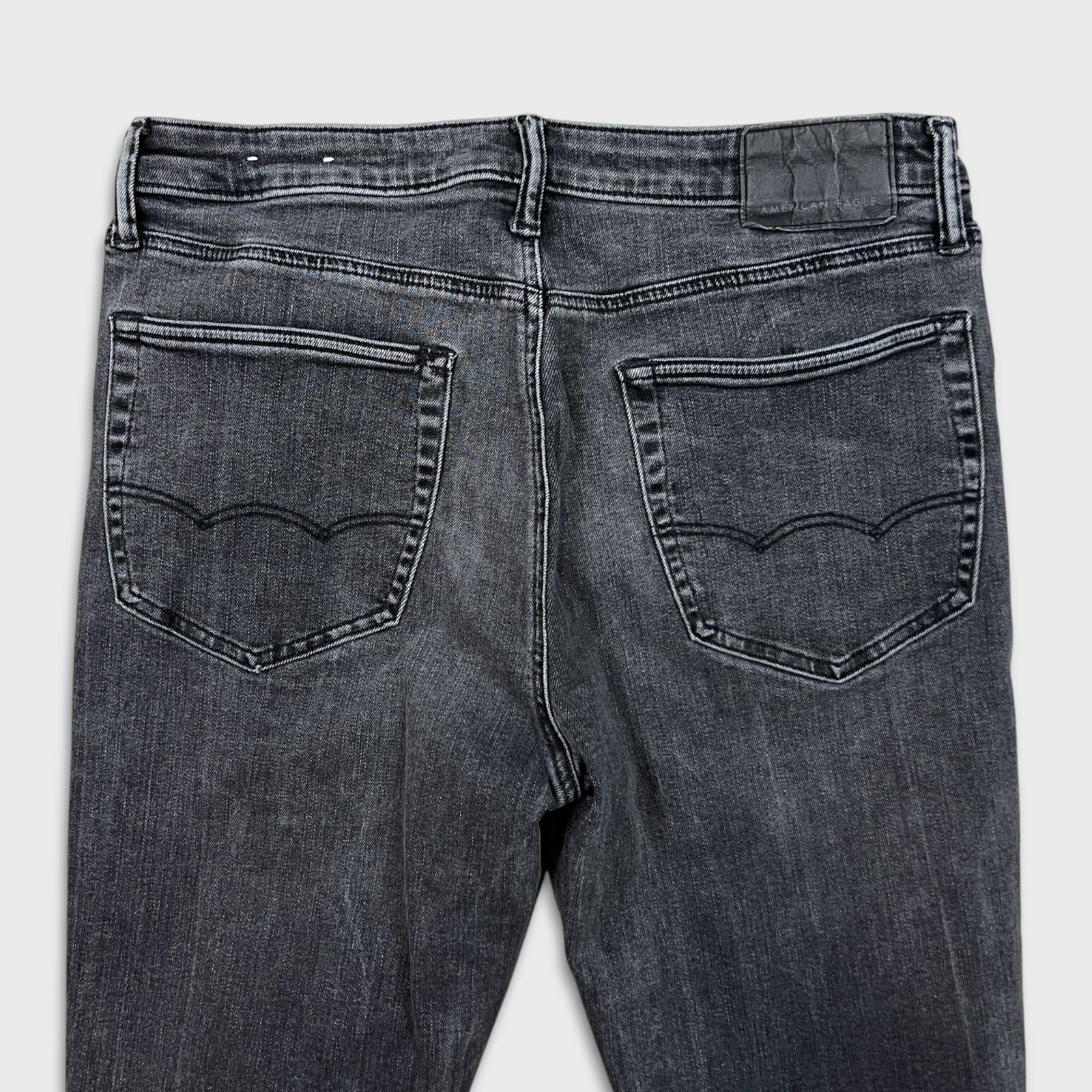 American Eagle Outfitters × Vintage American Eagle Jean 34x29 Next Level Flex Slim Distress Pant Size US 34 / EU 50 - 6 Thumbnail