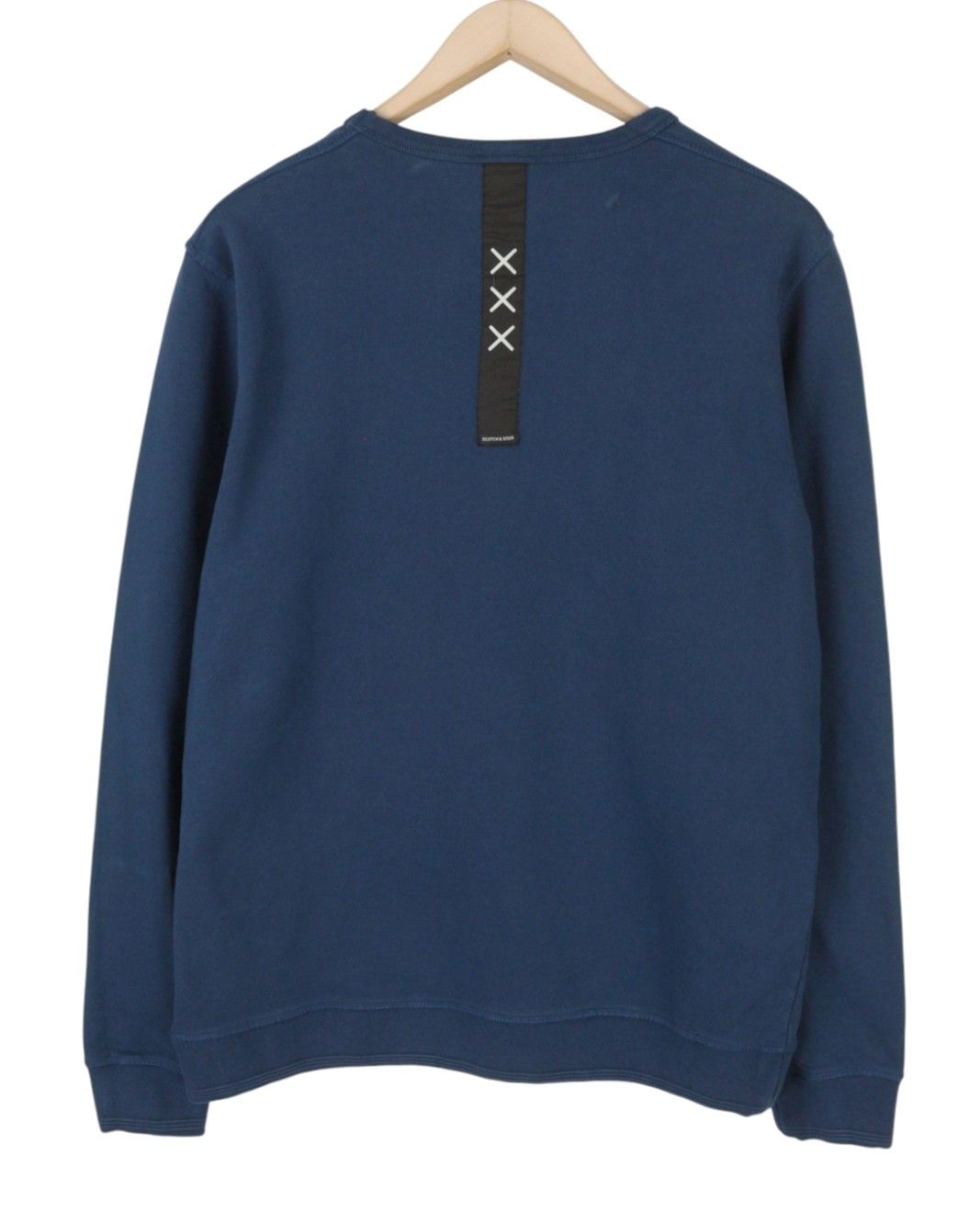 Scotch & Soda L Dark Blue Crew Neck Sweatshirt 88546 Size US L / EU 52-54 / 3 - 2 Thumbnail