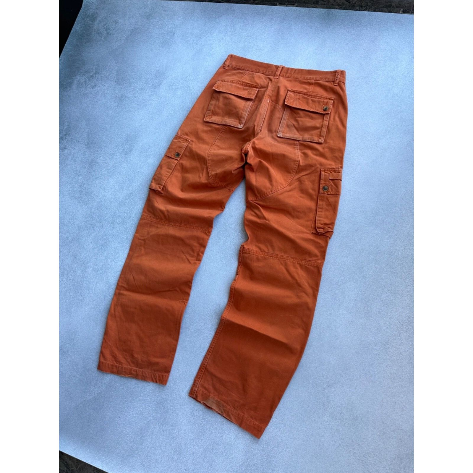 Gant VTG Gant Orange Distressed Sophomore Cargo Pants Size US 32 / EU 48 - 10 Thumbnail
