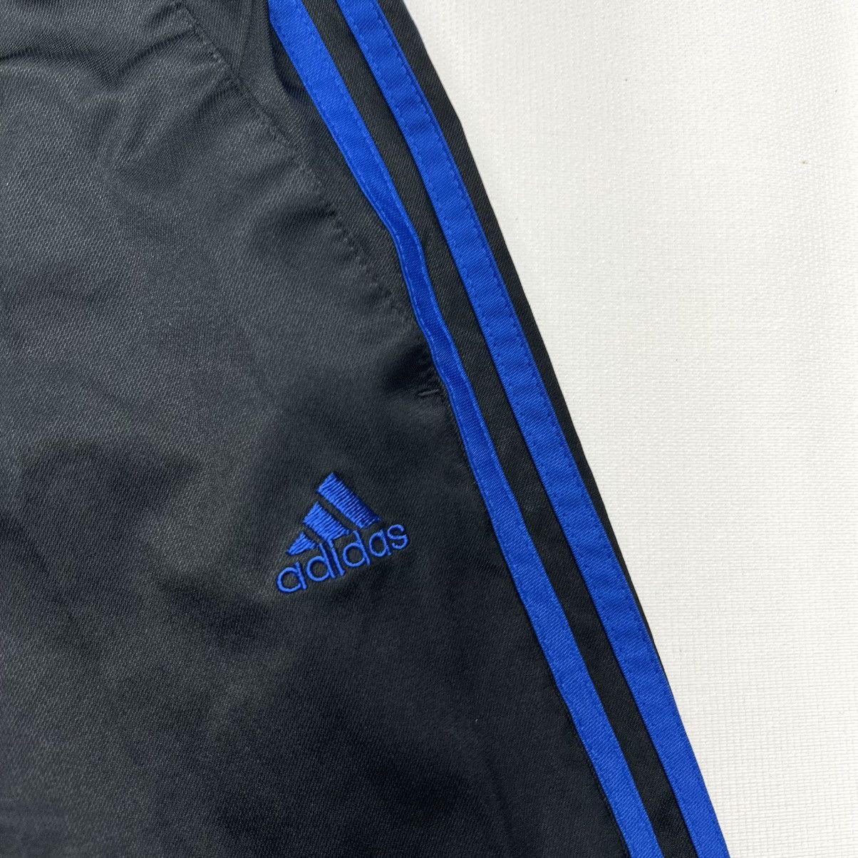 Adidas Adidas Track Pants Black Straight Blue Stripe Climalite Y2K Size US 30 / EU 46 - 9 Thumbnail
