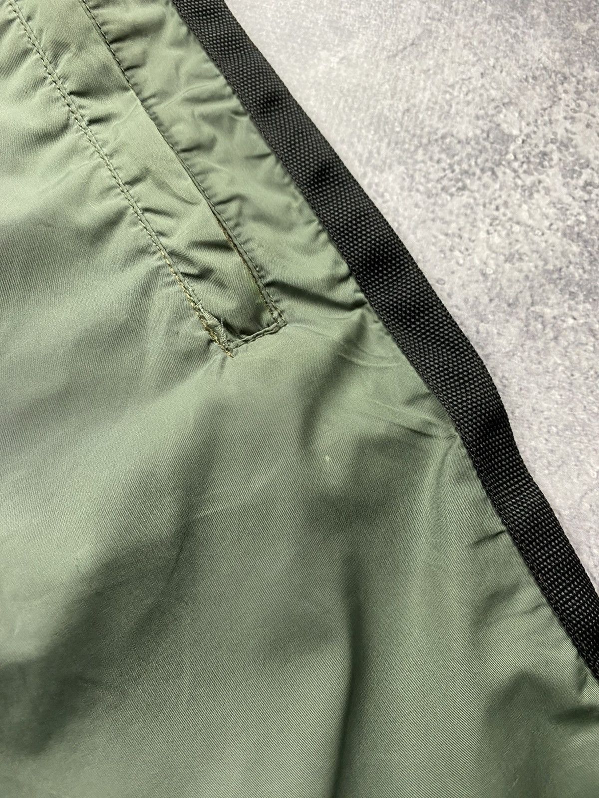Prada Vintage Prada Nylon Swim Shorts Rare Metal Green Size US 32 / EU 48 - 17 Thumbnail