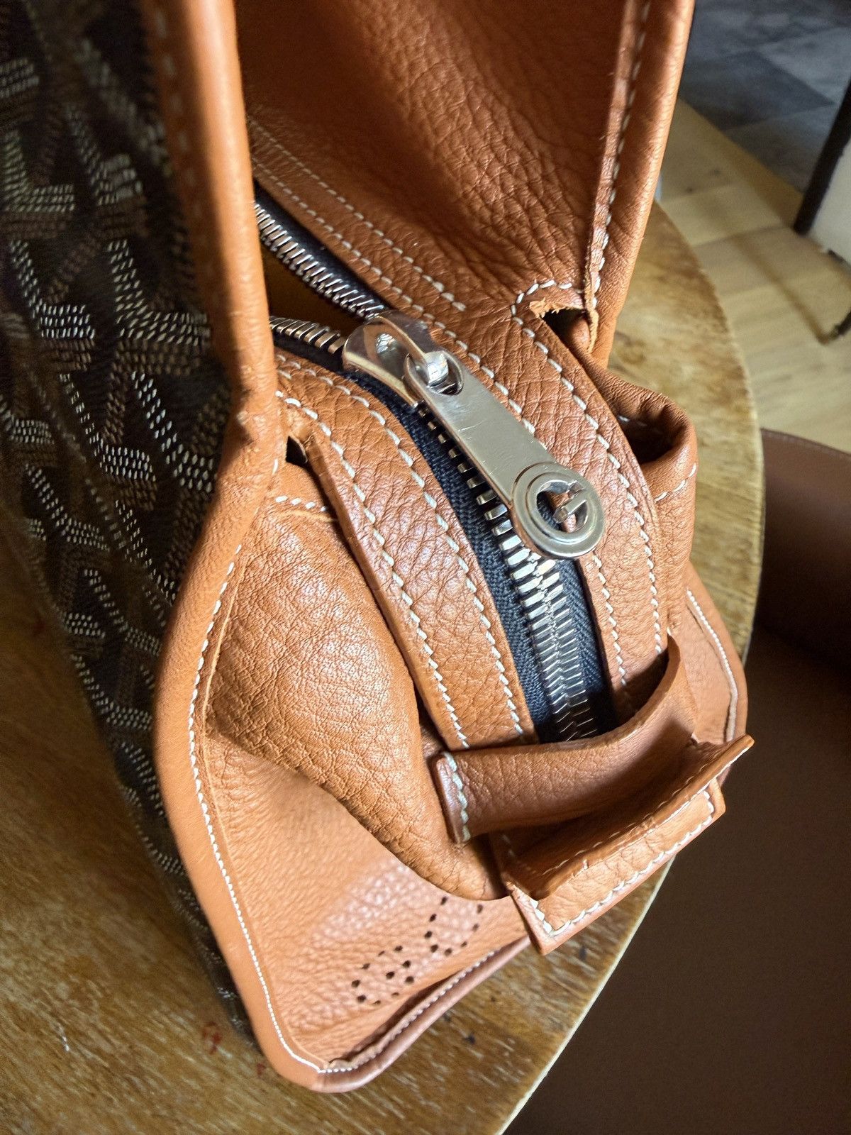 Goyard GOYARD Goyardine Sac Hardy Pet Carrier PM in Black and Brown Size ONE SIZE - 7 Thumbnail