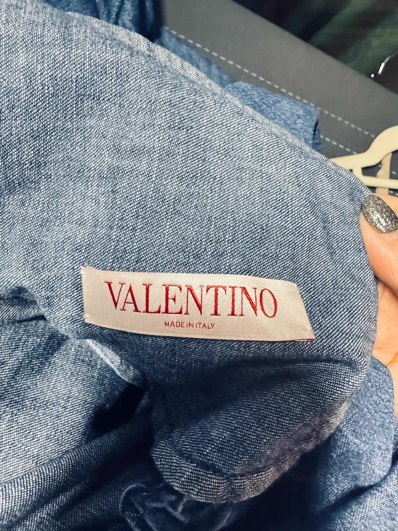 Valentino Valentino Denim skirt, dark blue Size S / US 4 / IT 40 - 2 Thumbnail