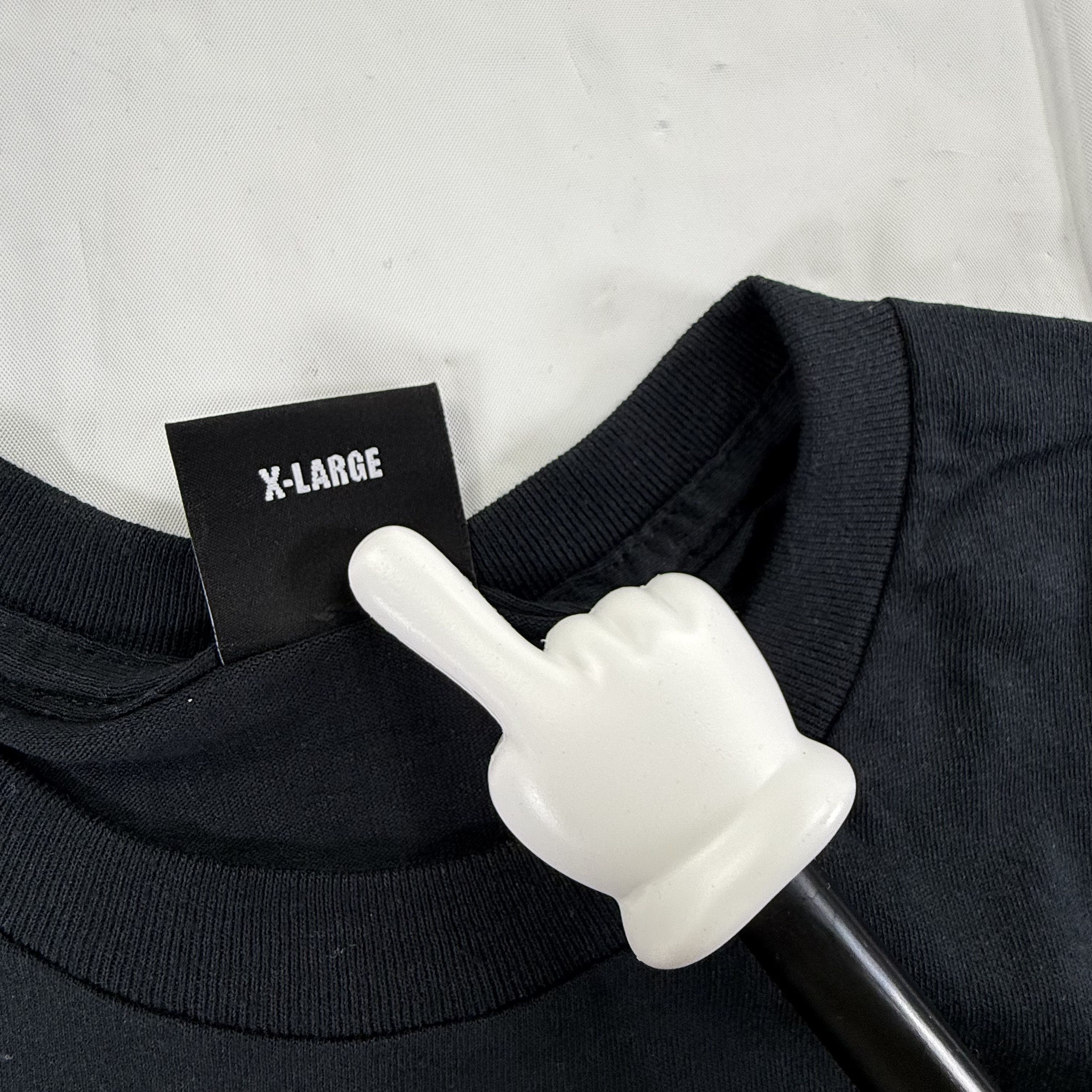 Revenge Revenge Black Graphic T-Shirt XL Logo Streetwear Tee Size US XL / EU 56 / 4 - 3 Thumbnail