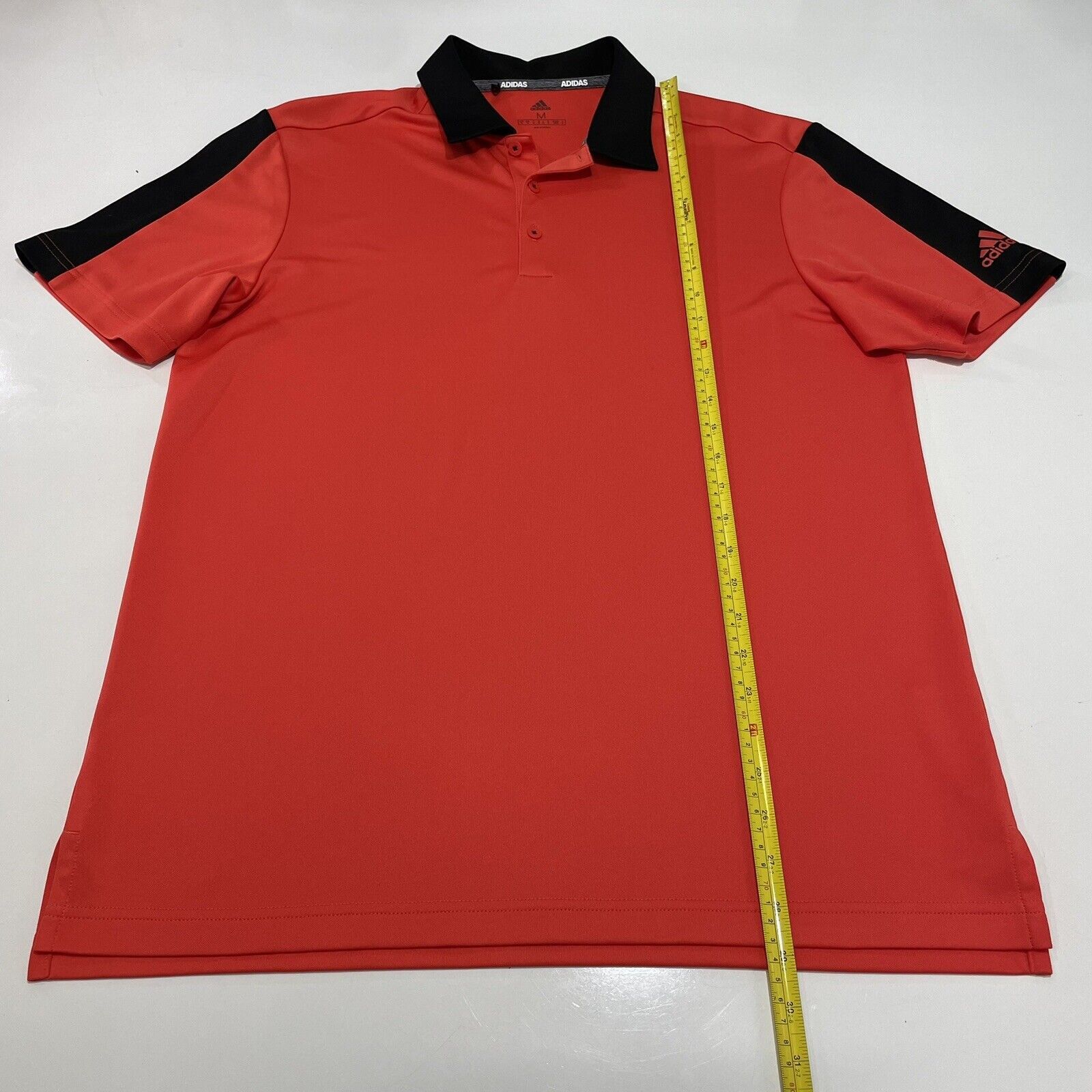Adidas Adidas Men’s Athletic Polo Shirt Red Black Climalite Golf M Size US M / EU 48-50 / 2 - 4 Thumbnail
