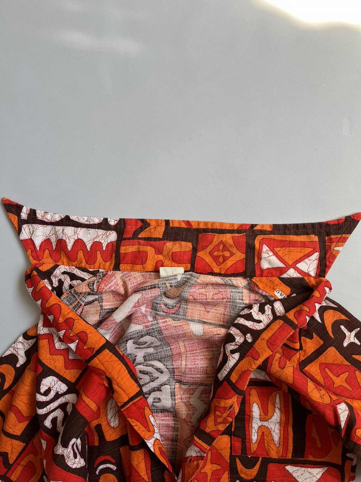 Sears Vintage 60s Sears Kings Road Orange Hawaiian Button Up Shirt Size US M / EU 48-50 / 2 - 5 Thumbnail