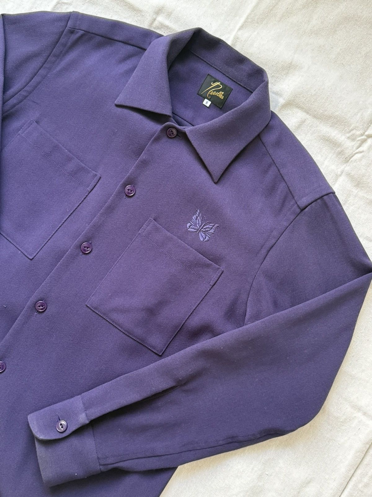 Needles Butterly Shirt Size US S / EU 44-46 / 1 - 1 Thumbnail