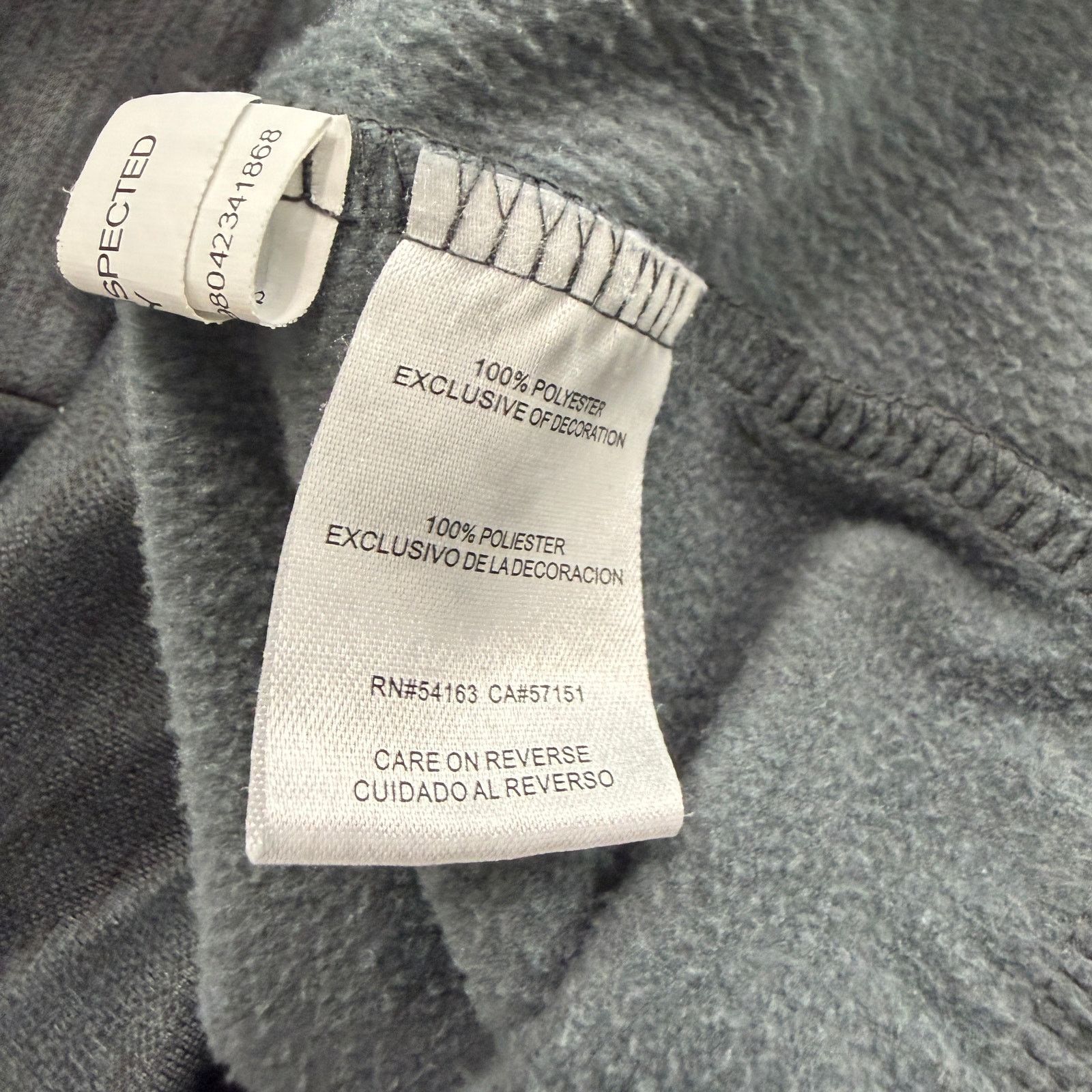 Other Detroit Lions Scouting Combine Hoodie Men's Large Gray Blue Size US L / EU 52-54 / 3 - 6 Thumbnail
