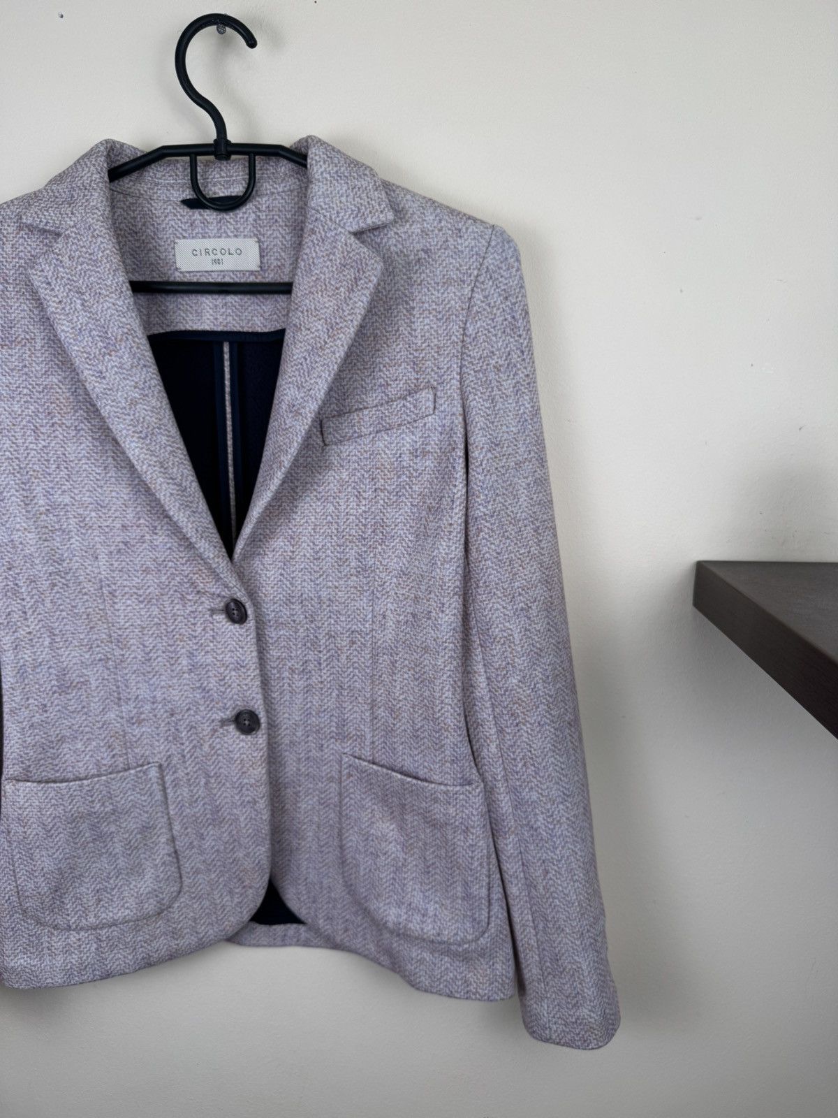 Circolo 1901 Circolo 1901 Women Blazer Pink XS Luxury Italy Designer Size XS / US 0-2 / IT 36-38 - 9 Thumbnail