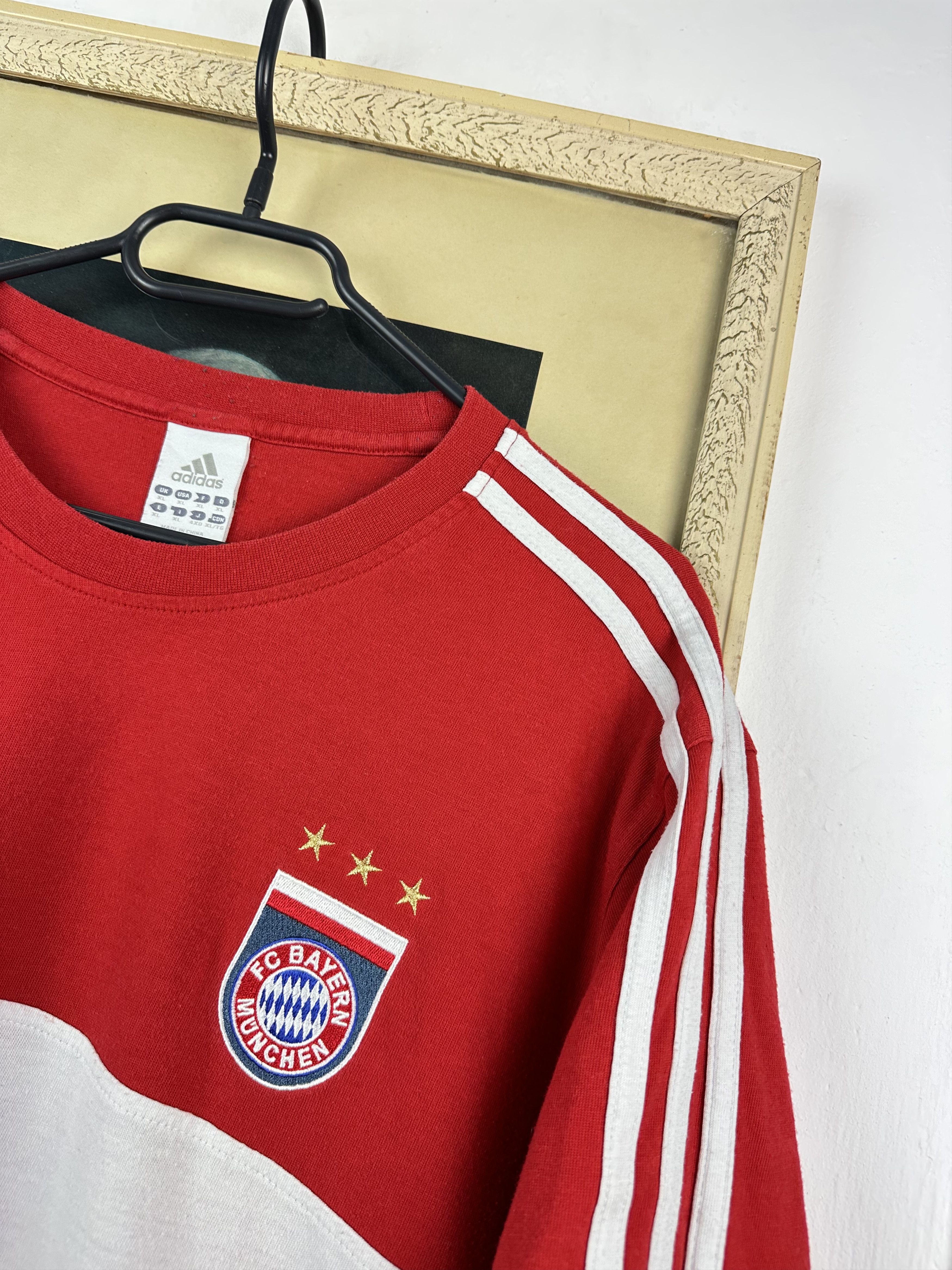 Adidas × Vintage Vintage Bayern Munich Train Shirt Football Jersey Soccer Size US XL / EU 56 / 4 - 3 Thumbnail