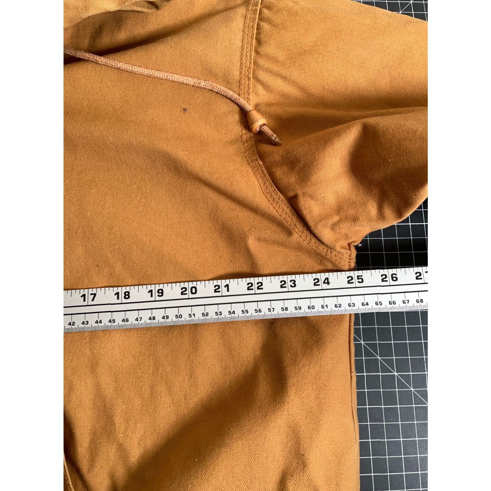 Vintage VINTAGE Edge Ten West Jacket Bomber Hoodie Zip Up Work Brown Brown CN Canvas Adult Large Mens Casual 90s Grunge Retro Size US L / EU 52-54 / 3 - 5 Thumbnail