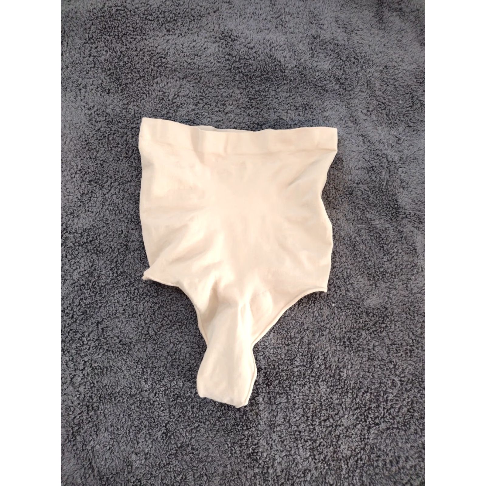 SKIMS SKIMS Shapewear Sand Seamless Sculpt High-Waisted Thong 2X/3X Womens Adult Sand 2X/3X Size ONE SIZE - 2 Thumbnail