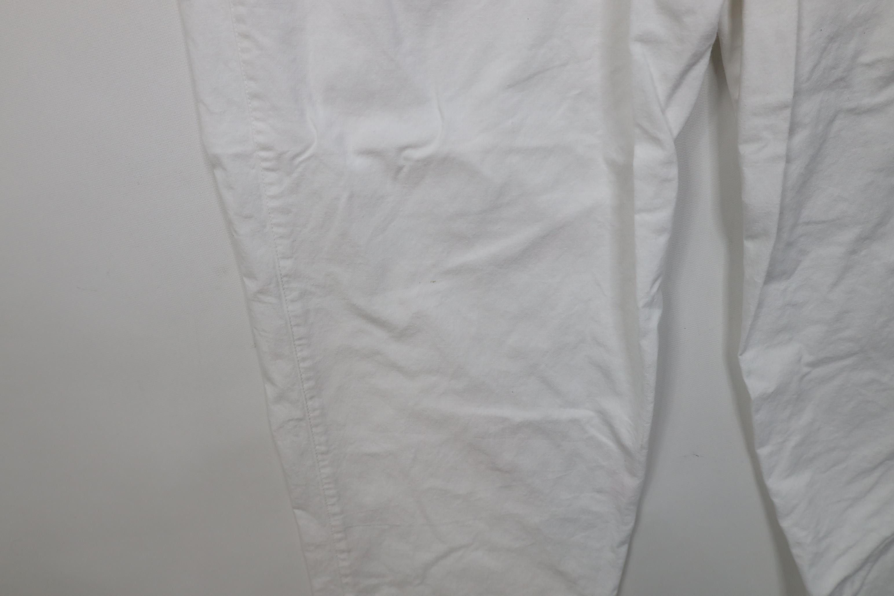 Lacoste Vtg 80s Izod Lacoste Straight Leg Chino Pants White Cotton Size US 30 / EU 46 - 16 Thumbnail