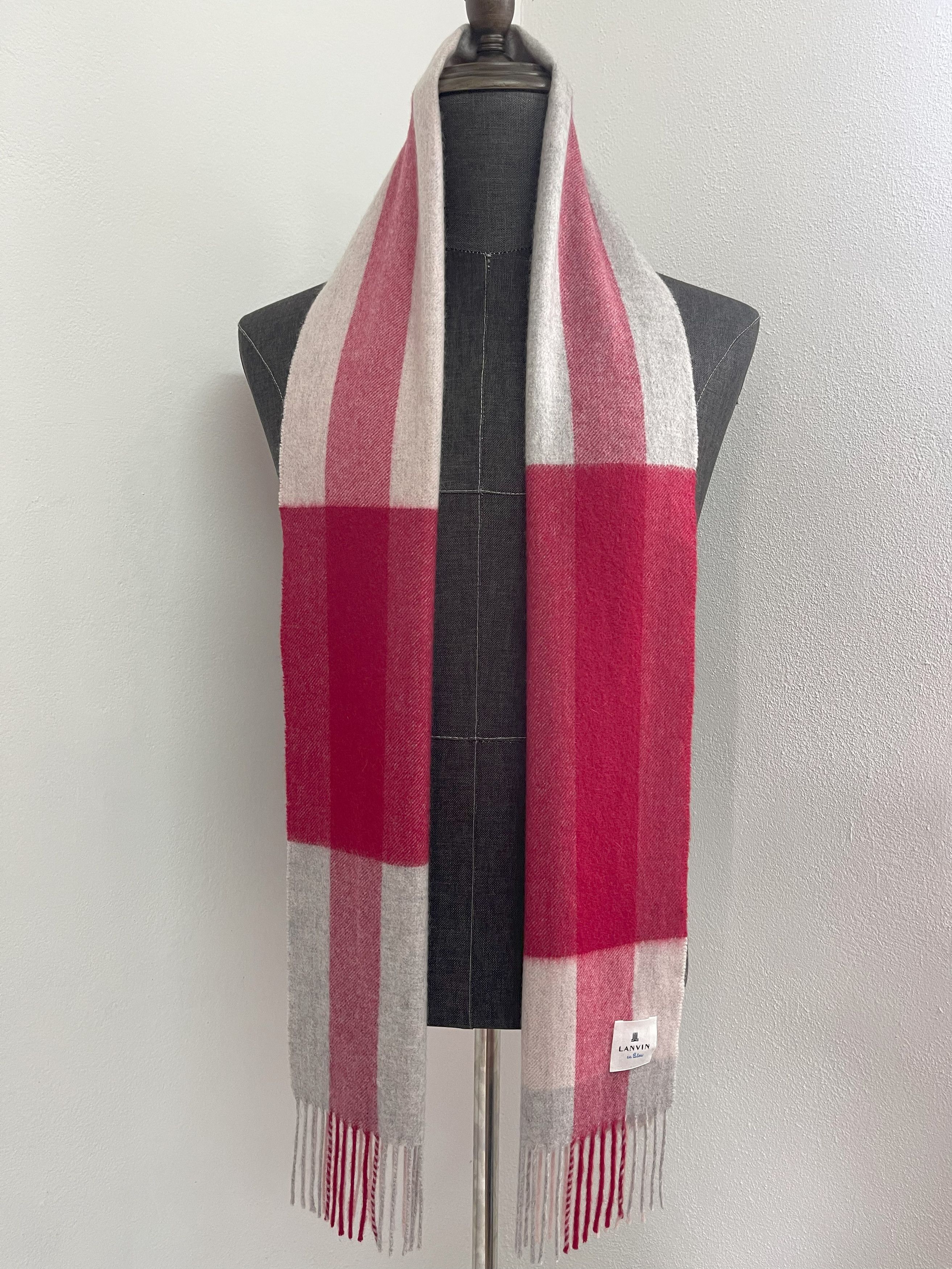 Lanvin Vintage Lanvin Scarf / Muffler - 6072 Size ONE SIZE - 3 Thumbnail