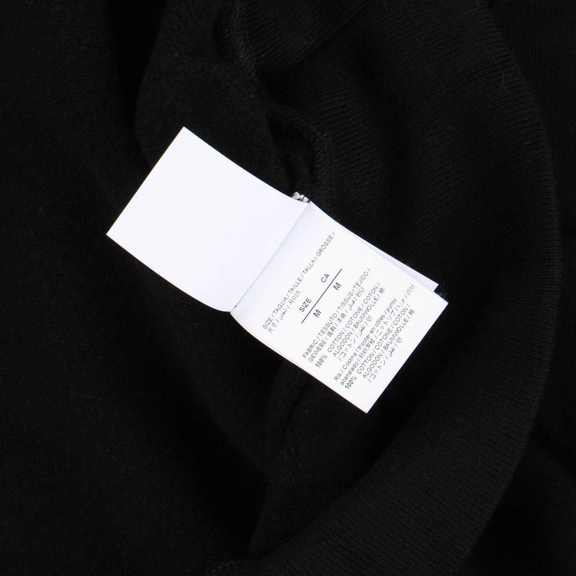 Off-White Black Caravaggio Boy Oversized Skate Sweatshirt Size US M / EU 48-50 / 2 - 6 Thumbnail