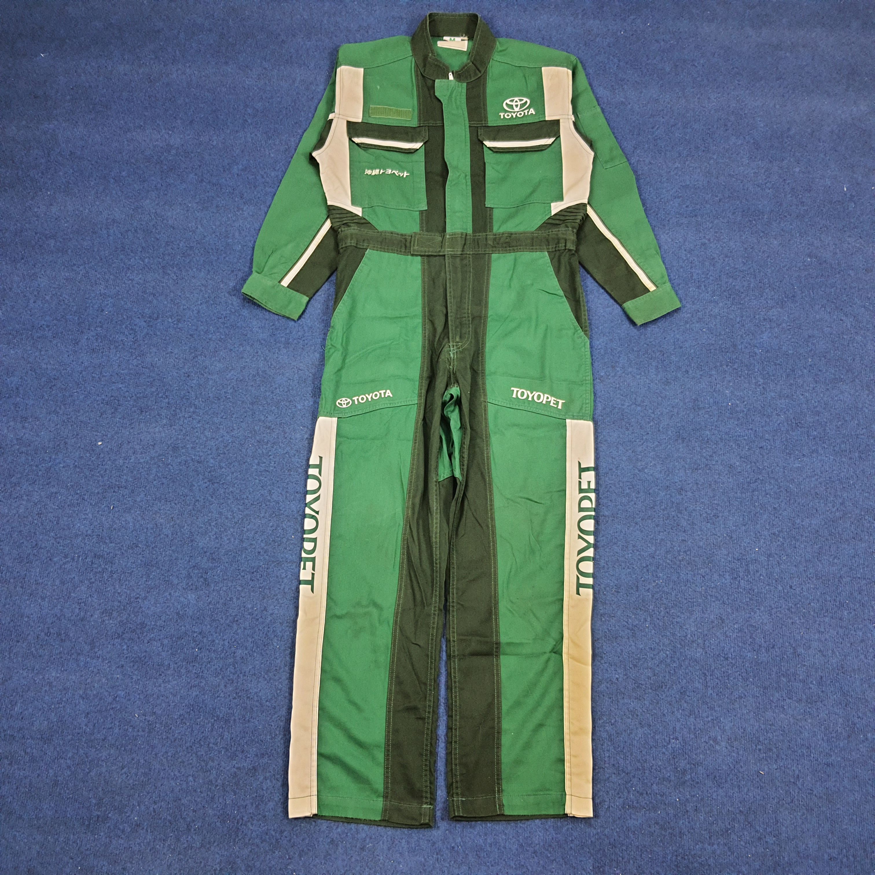 Japanese Brand × Vintage Vintage Toyota Motorsports Japanese Brand Coverall Size US M / EU 48-50 / 2 - 2 Thumbnail