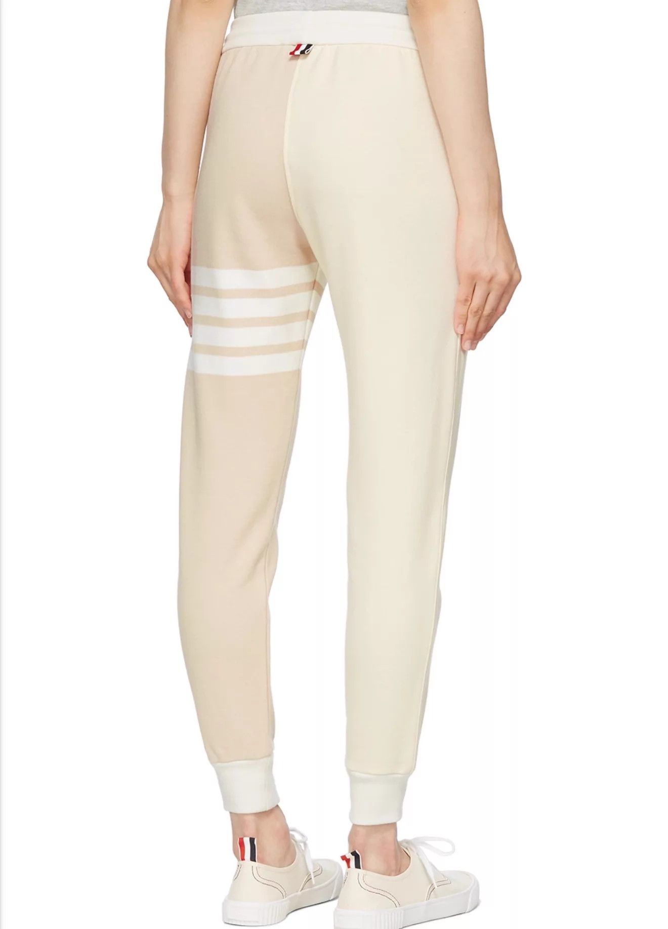 Thom Browne Thom Browne Women's Colorblock Beige-Oatmeal Tracks 40 Size 27" / US 4 / IT 40 - 8 Thumbnail
