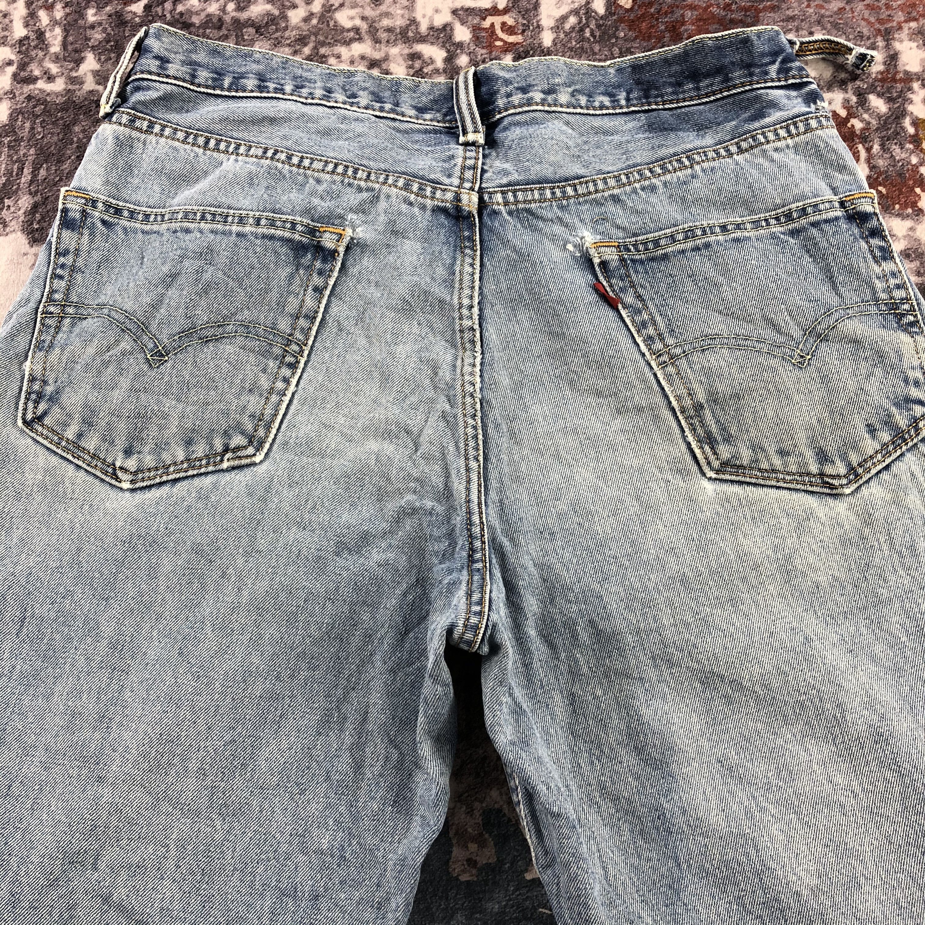 Levi's × Vintage Vintage Blue Wash Levis 501 Jeans-JM2903 Size US 34 / EU 50 - 5 Thumbnail