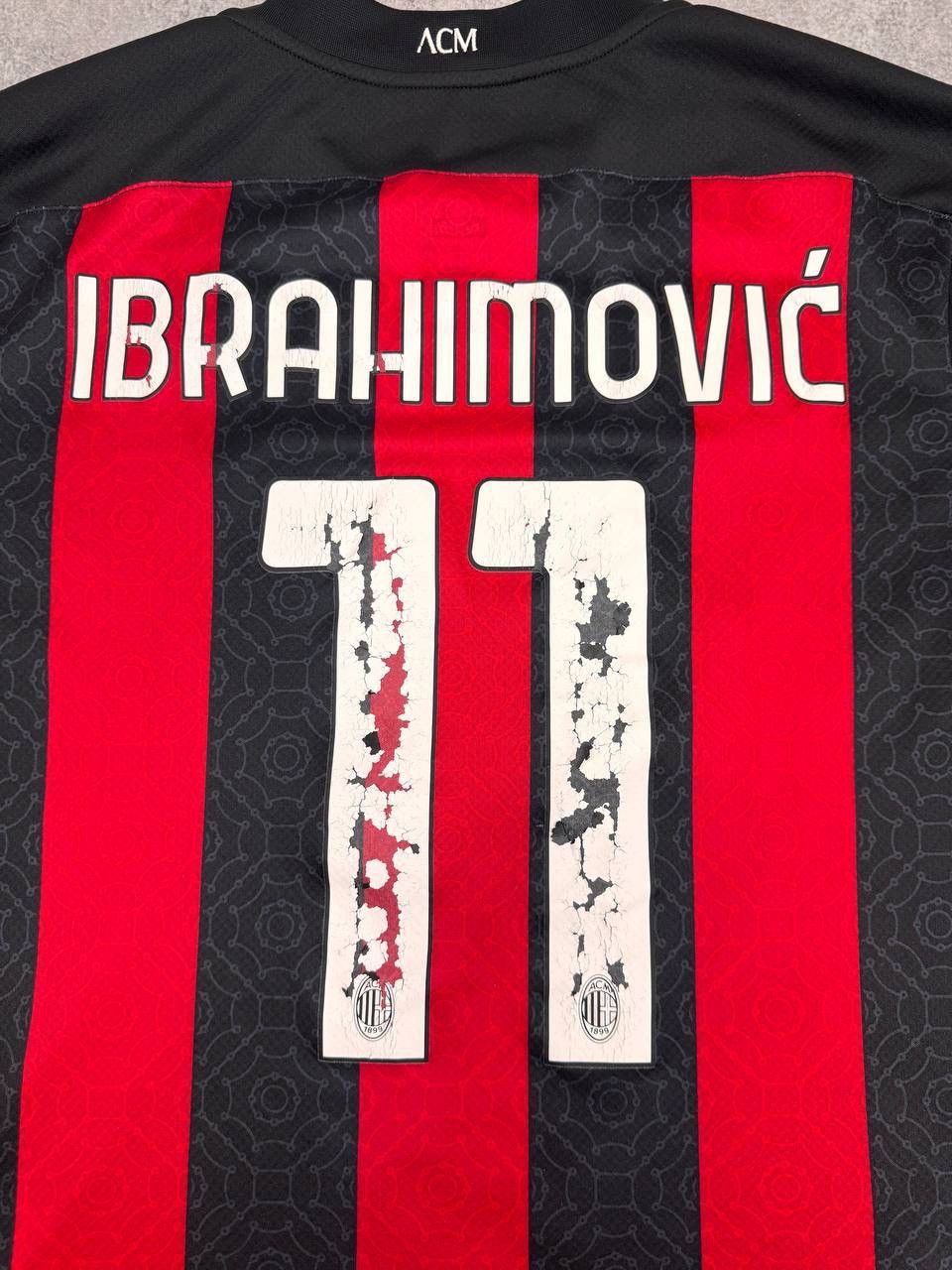 Puma Puma AC Milan Home Jersey 2020/21 Red Black Striped DryCELL Size US L / EU 52-54 / 3 - 8 Thumbnail
