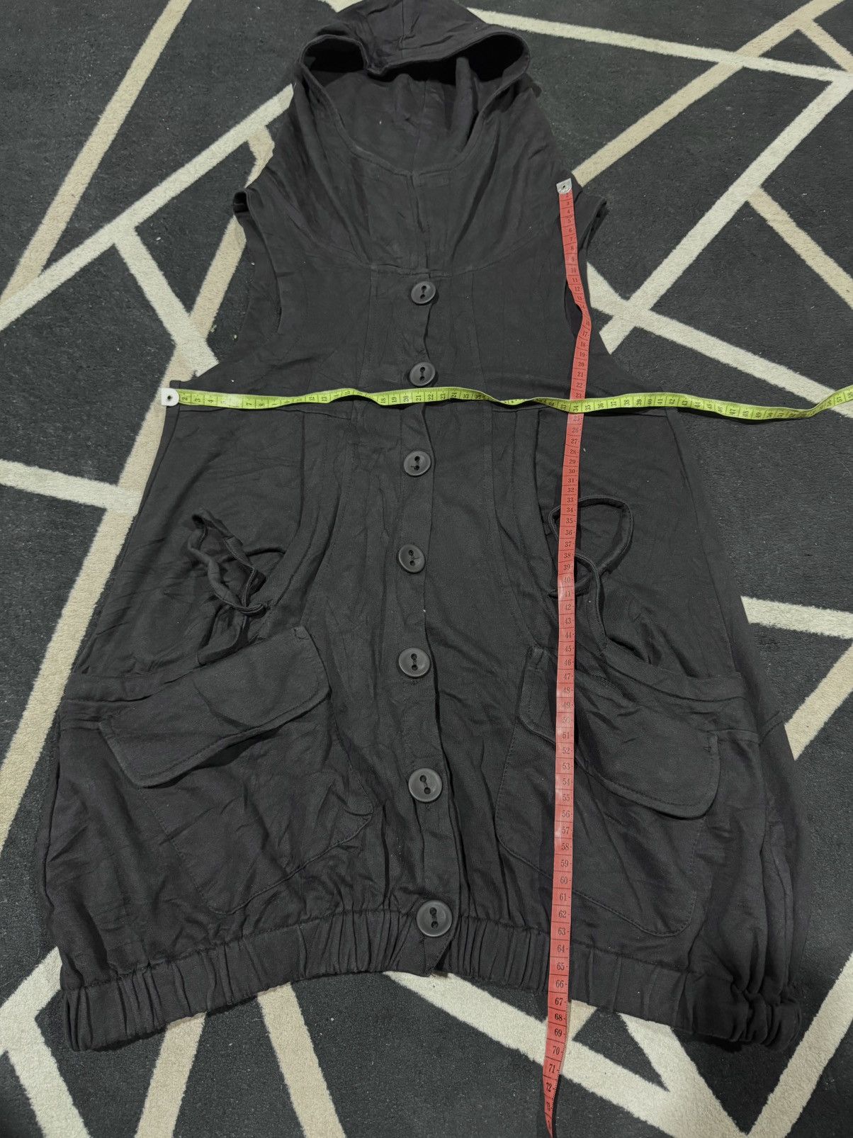 Yasuyuki Ishii Archived Goa styled Vest Hoodie Size US S / EU 44-46 / 1 - 5 Thumbnail