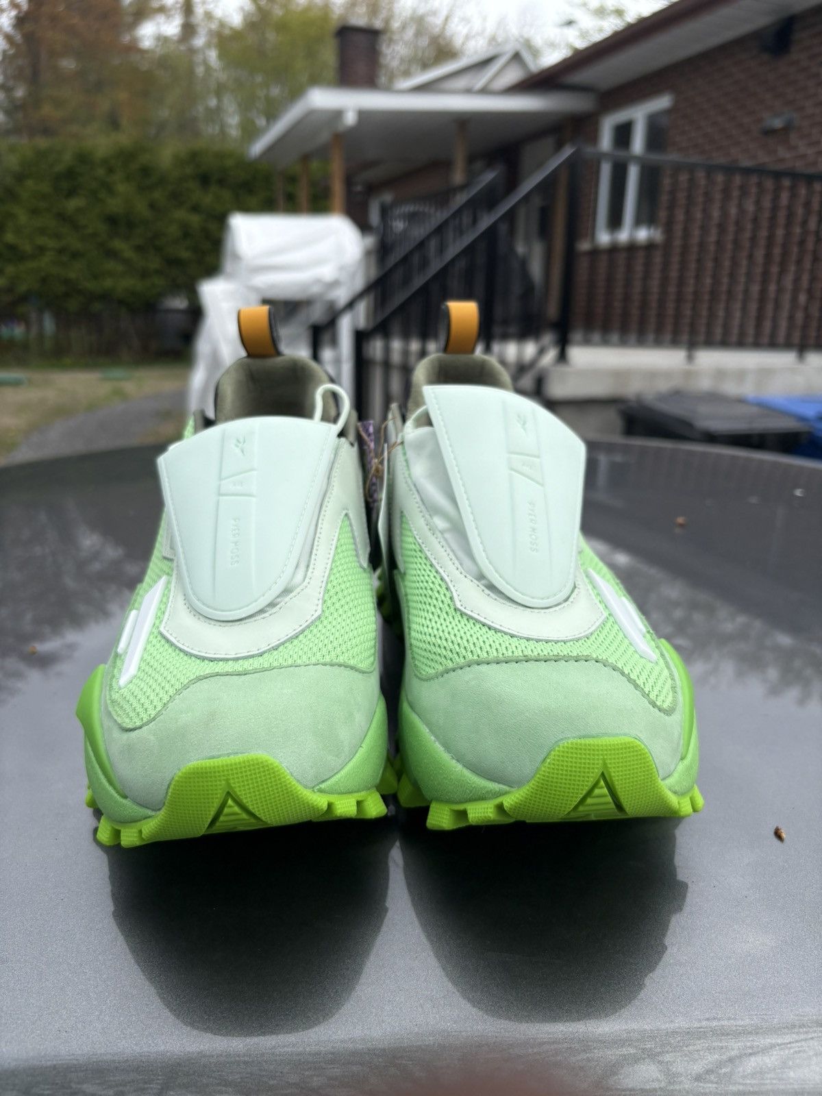 Pyer Moss × Reebok Pyer Moss x Experiment 4 Trail Fury ‘Grass is Greener’ Size US 9.5 / EU 42-43 - 3 Thumbnail