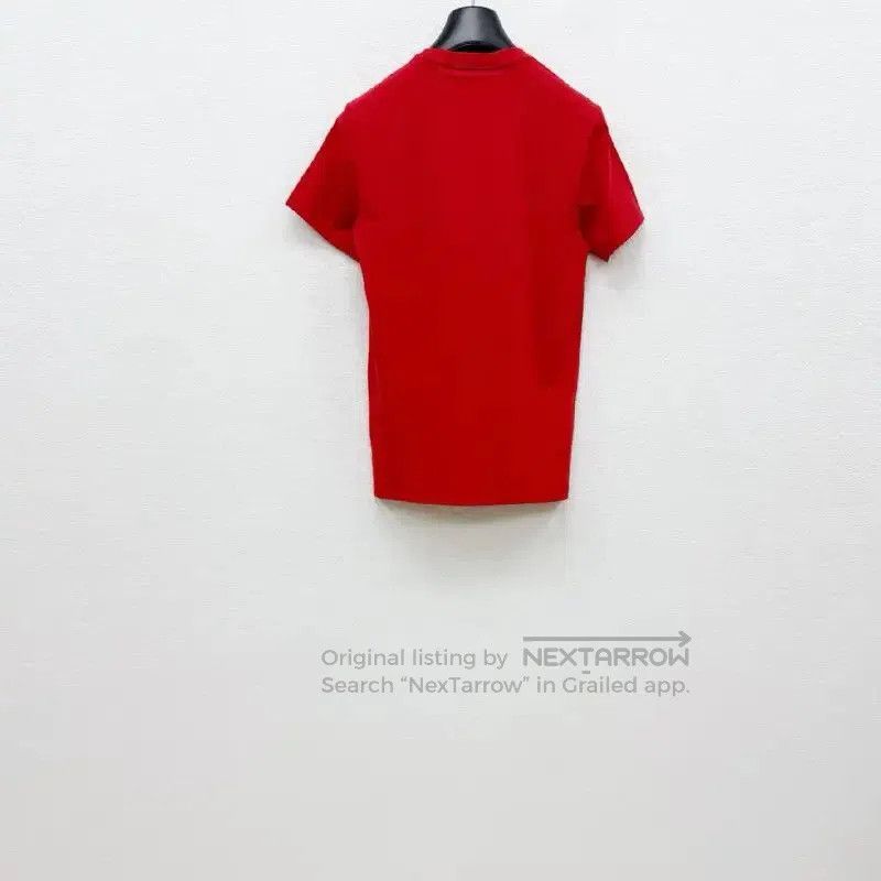 Burberry Burberry Red Cotton Men's Short Sleeve T-Shirt. Size US XS / EU 42 / 0 - 4 Thumbnail