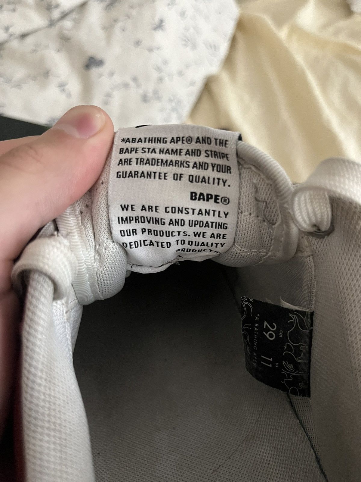 Bape BAPESTA #2 Size US 11 / EU 44 - 10 Thumbnail