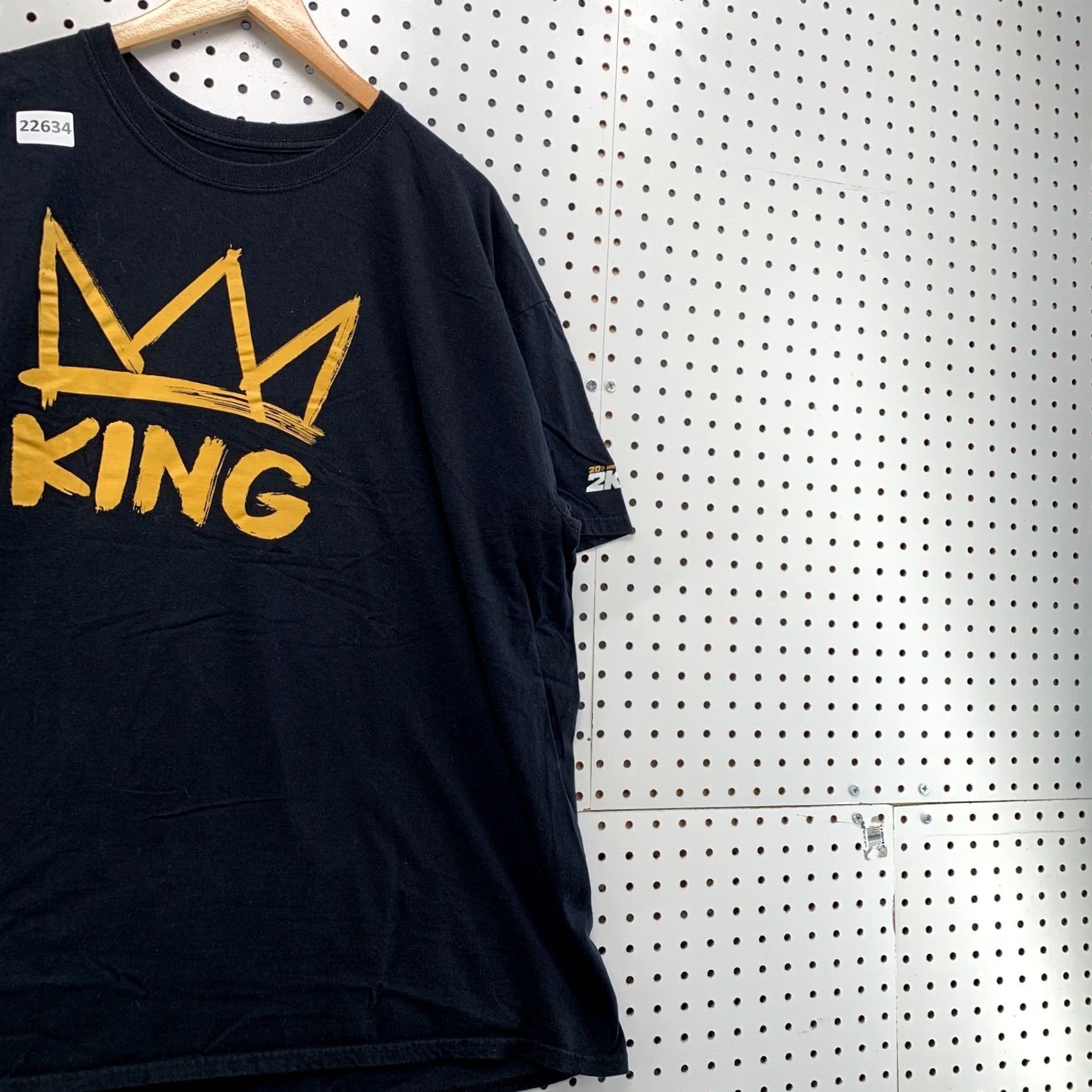 NBA 2k19 Shirt 3XL Black NBA Men KING Crown Graphic 5x30 Video Game TEE Size US XXL / EU 58 / 5 - 4 Thumbnail