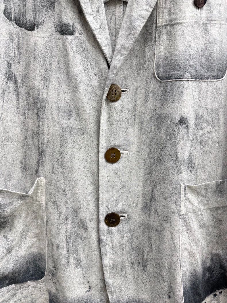 Issey Miyake Issey Miyake size:s Burn the suit jacket Size 34S - 2 Thumbnail